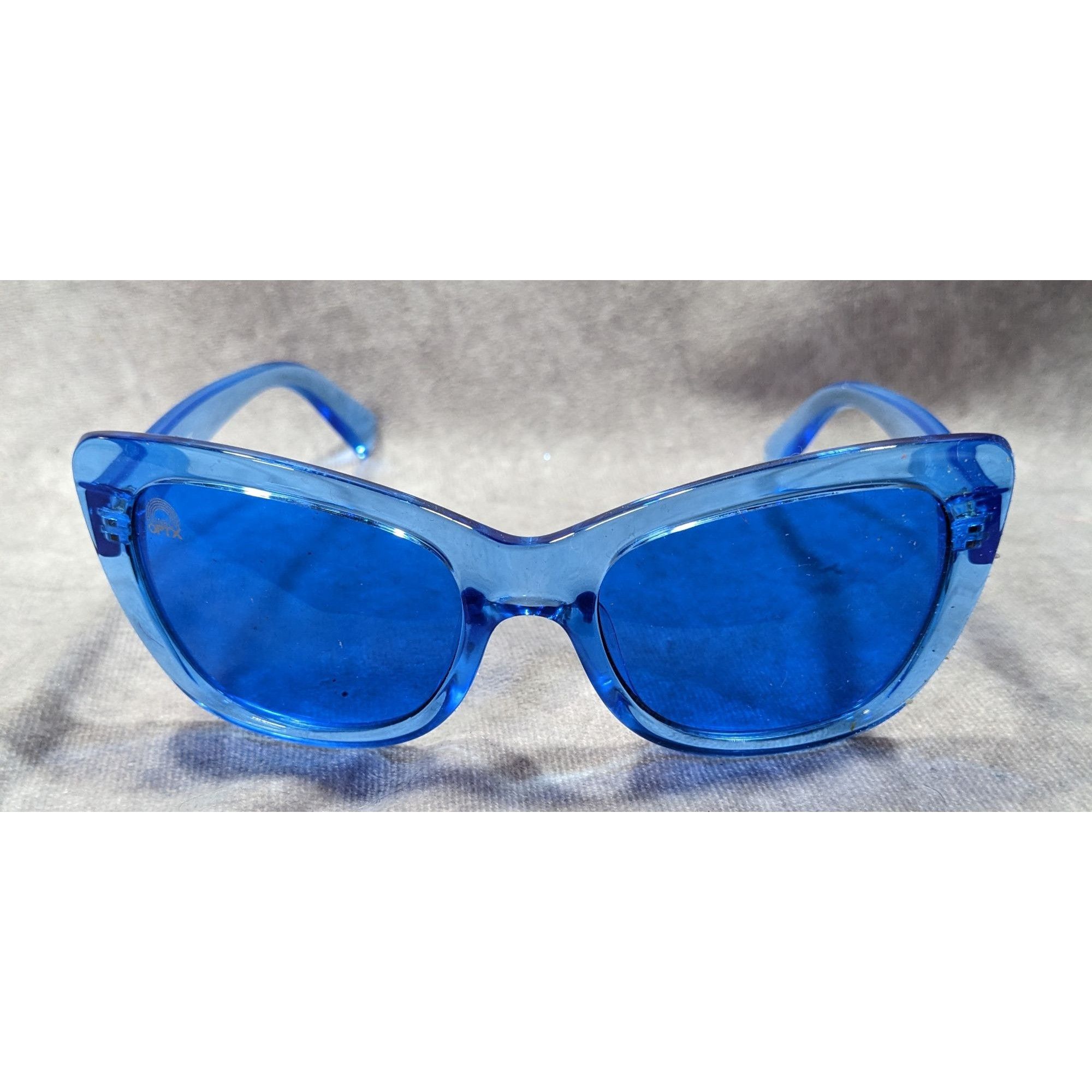Other Rainbow Optx Vega Blue Translucent Sunglasses Size ONE SIZE - 1 Thumbnail