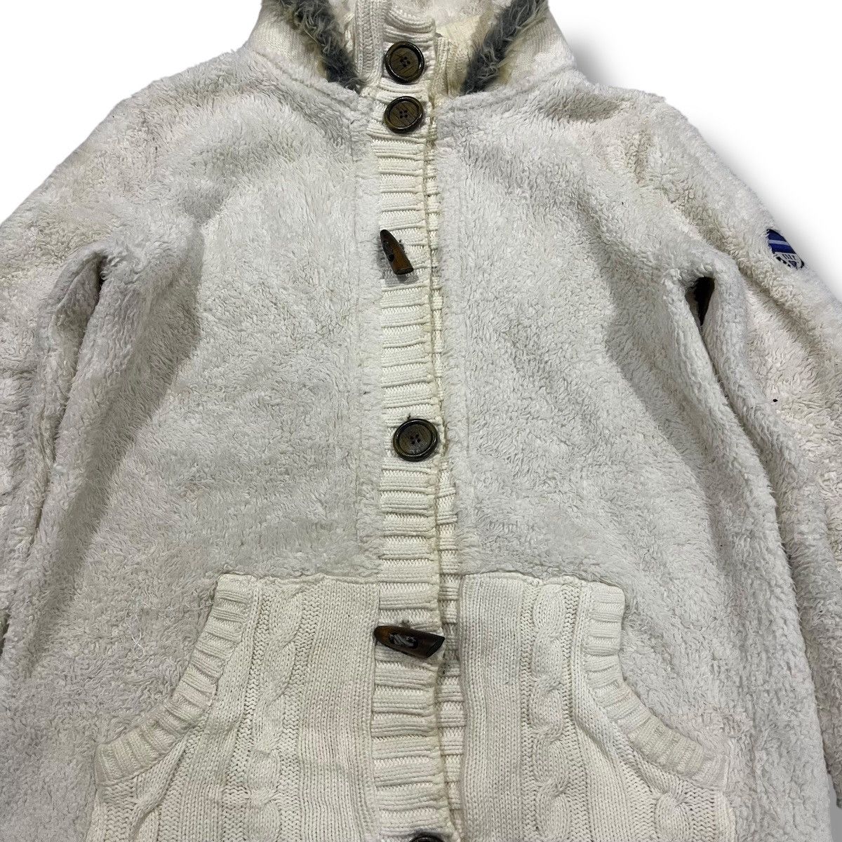 If Six Was Nine VINTAGE ROXY FUR RACCOON JACKET Size L / US 10 / IT 46 - 4 Thumbnail