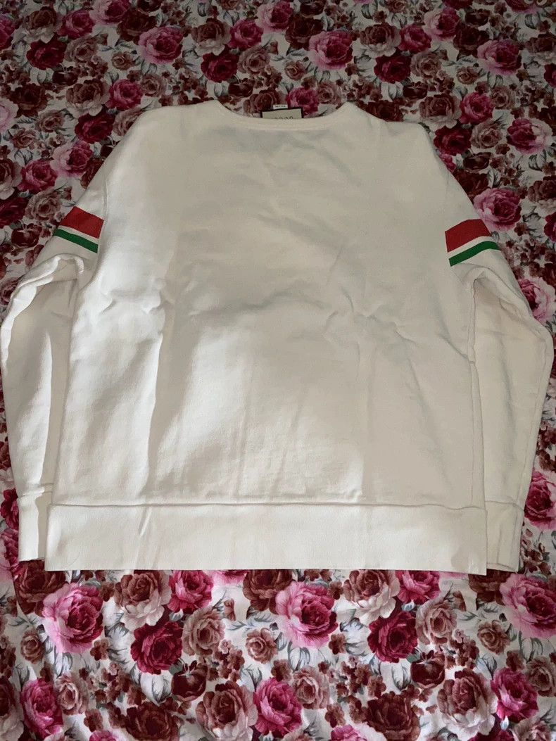 Gucci Gucci Size os Classic double G striped sweatshirt Size US XXS / EU 40 - 2 Thumbnail