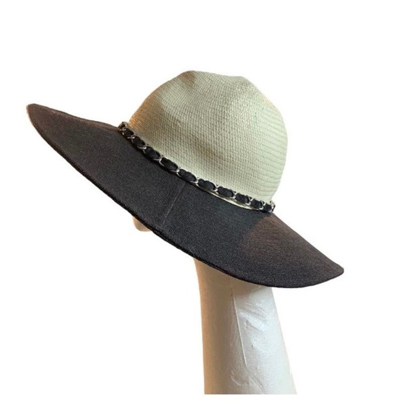 Calvin Klein Calvin Klein Women Wide Floppy Brim Summer Beach Sun Hat Size ONE SIZE - 4 Thumbnail