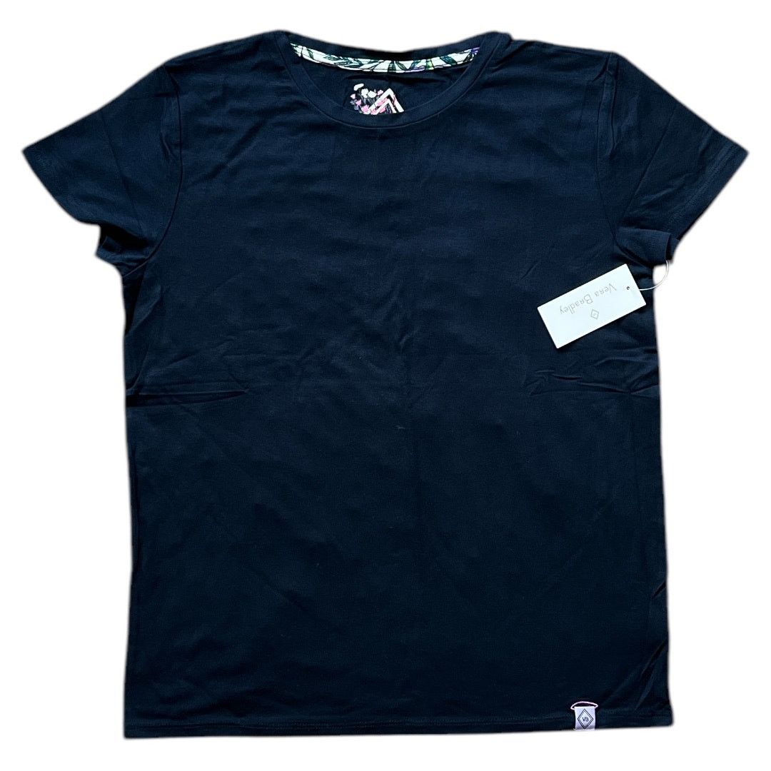 Vera Bradley VERA BRADLEY Classic Navy Crew Neck Top w/ Tag, Small Size S / US 4 / IT 40 - 1 Thumbnail
