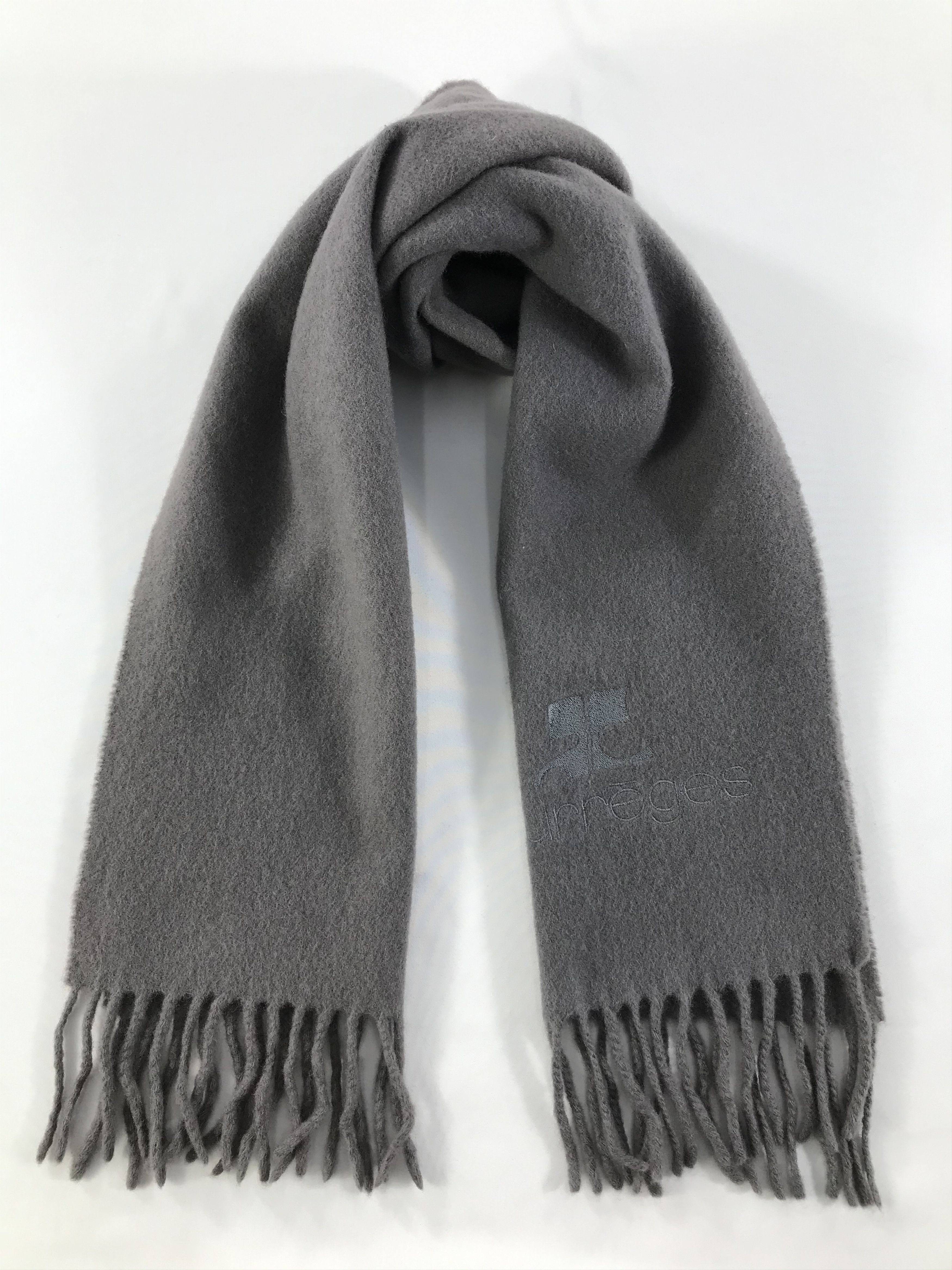 Courreges × Vintage Courreges Scarf / Muffler / Neckwear - WW2475 Size ONE SIZE - 1 Thumbnail