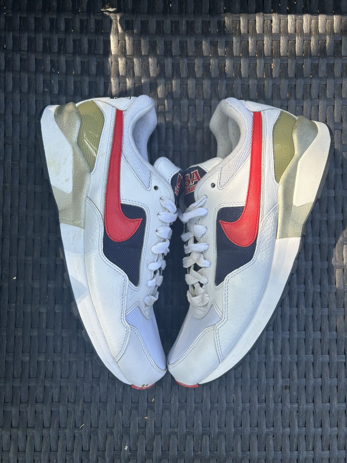 Nike NikeAir Pegasus 92 'Olympic' 2016 Size US 10 / EU 43 - 1 Thumbnail