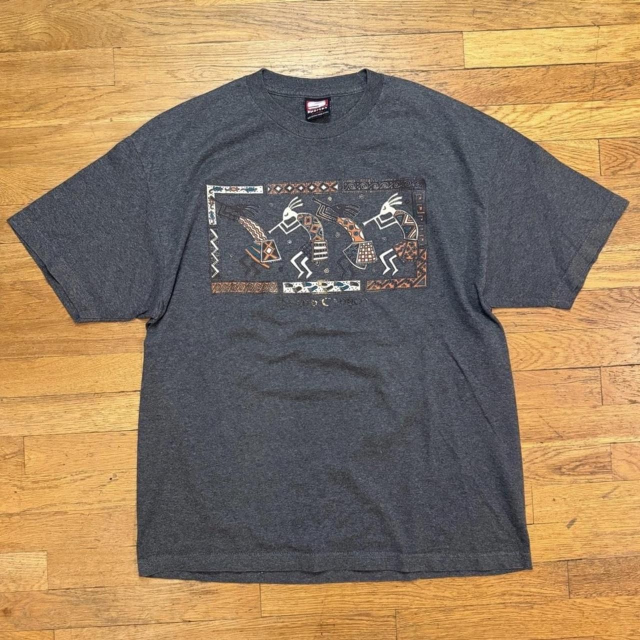 Other Vintage Grand Canyon Aztec Flutes Tee Size US XL / EU 56 / 4 - 1 Thumbnail