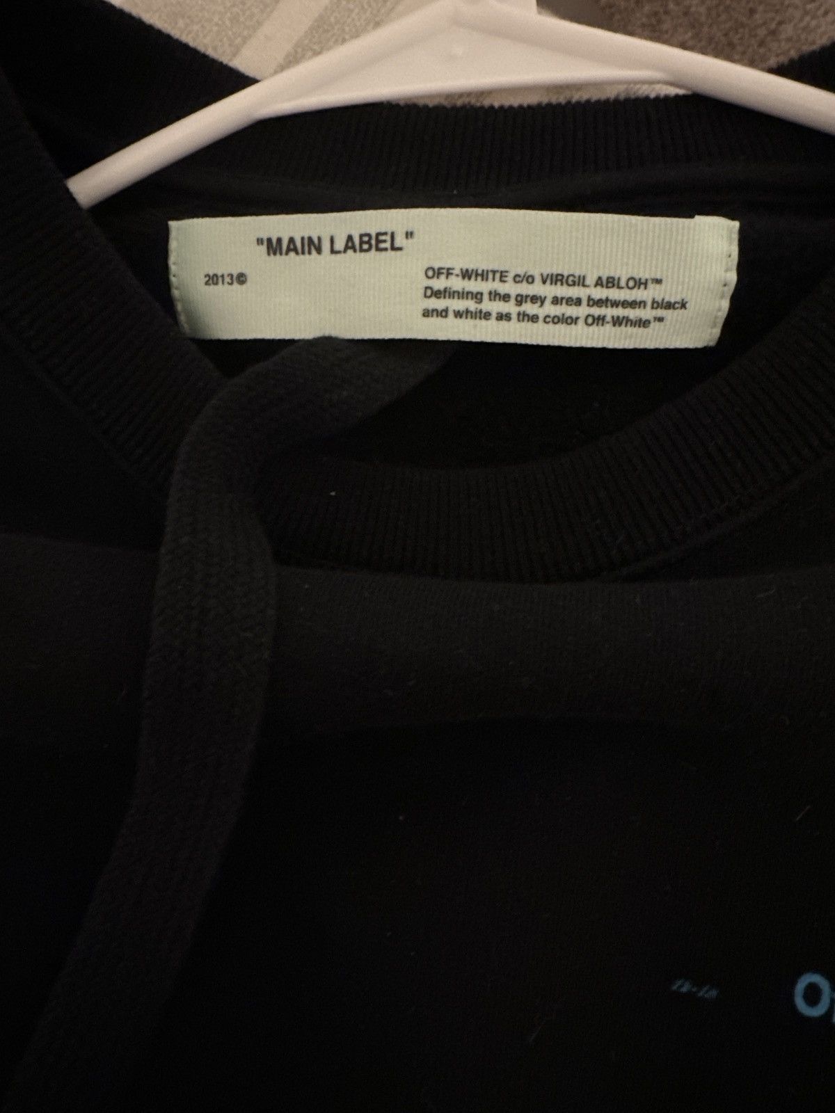 Off-White Off White Gradient Black Sweatshirt Size US M / EU 48-50 / 2 - 4 Thumbnail