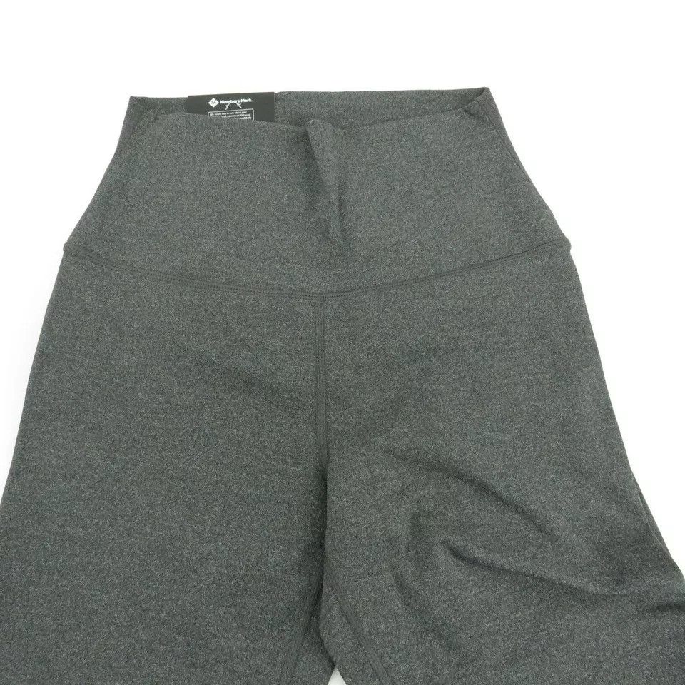 Other Members Mark Women's Gray M High Waist Capri Leggings Stretc Size 23" - 5 Thumbnail
