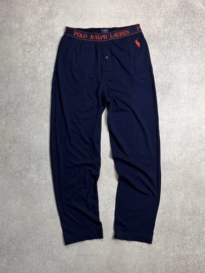Polo Ralph Lauren × Vintage Vintage Polo Ralph Lauren Sleepwear Baggy Pants Y2K L Size US 34 / EU 50 - 1 Thumbnail