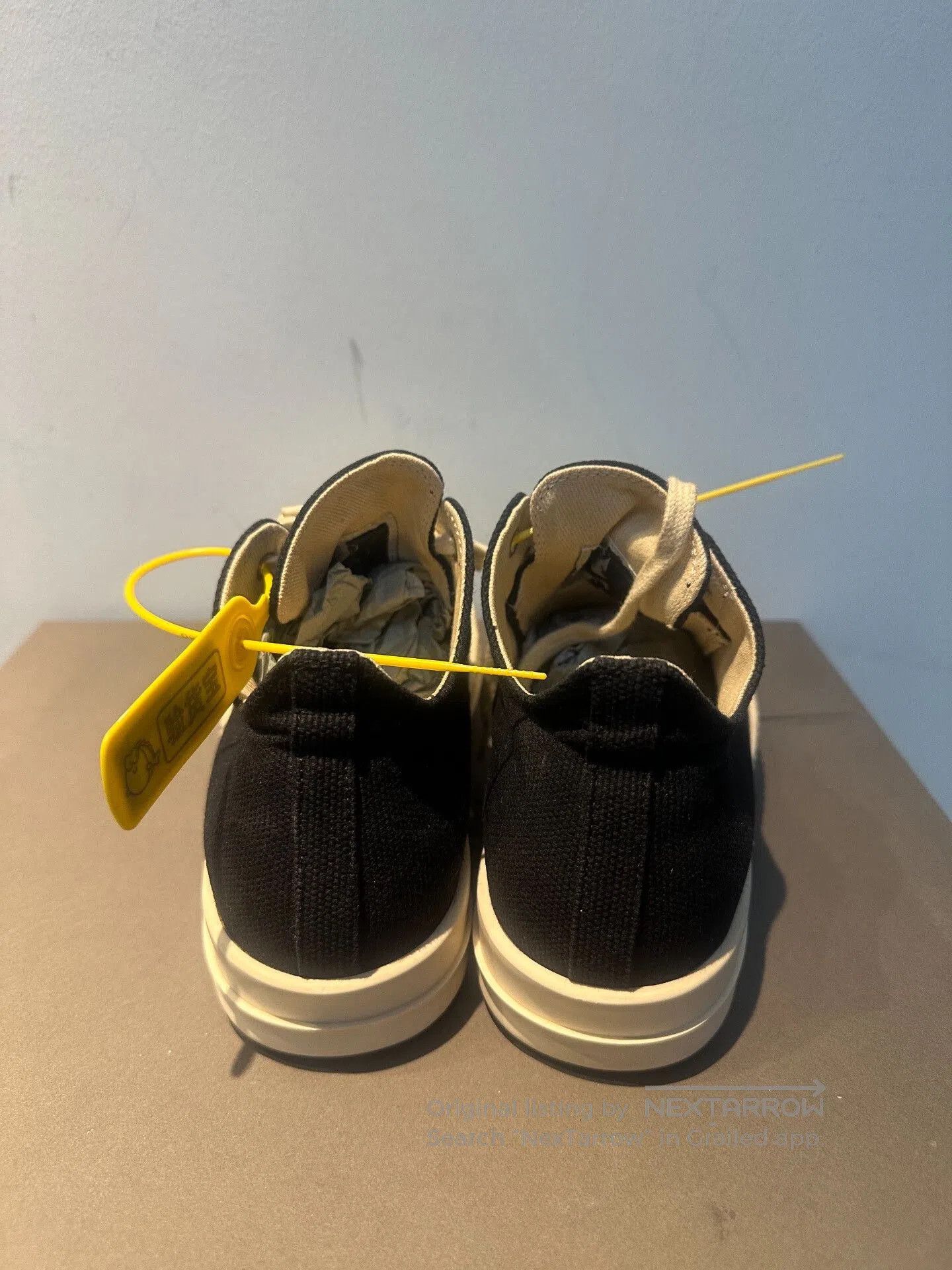 Rick Owens Rick Owens Low-Top Canvas Sneakers. Size US 6 / IT 36 - 4 Thumbnail