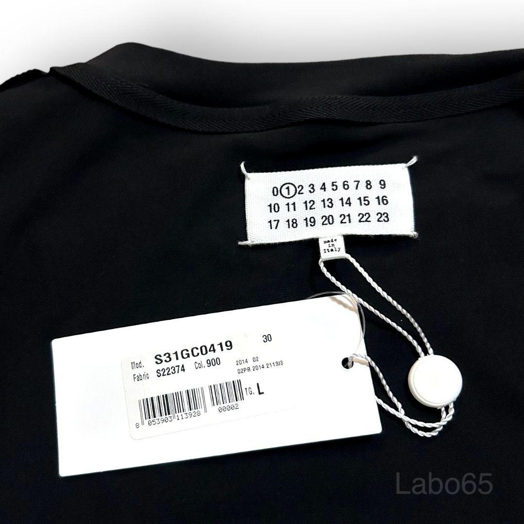 Maison Margiela MAISON MARGIELA » Avant-Garde Draped Asymmetrical Top Size L / US 10 / IT 46 - 3 Thumbnail
