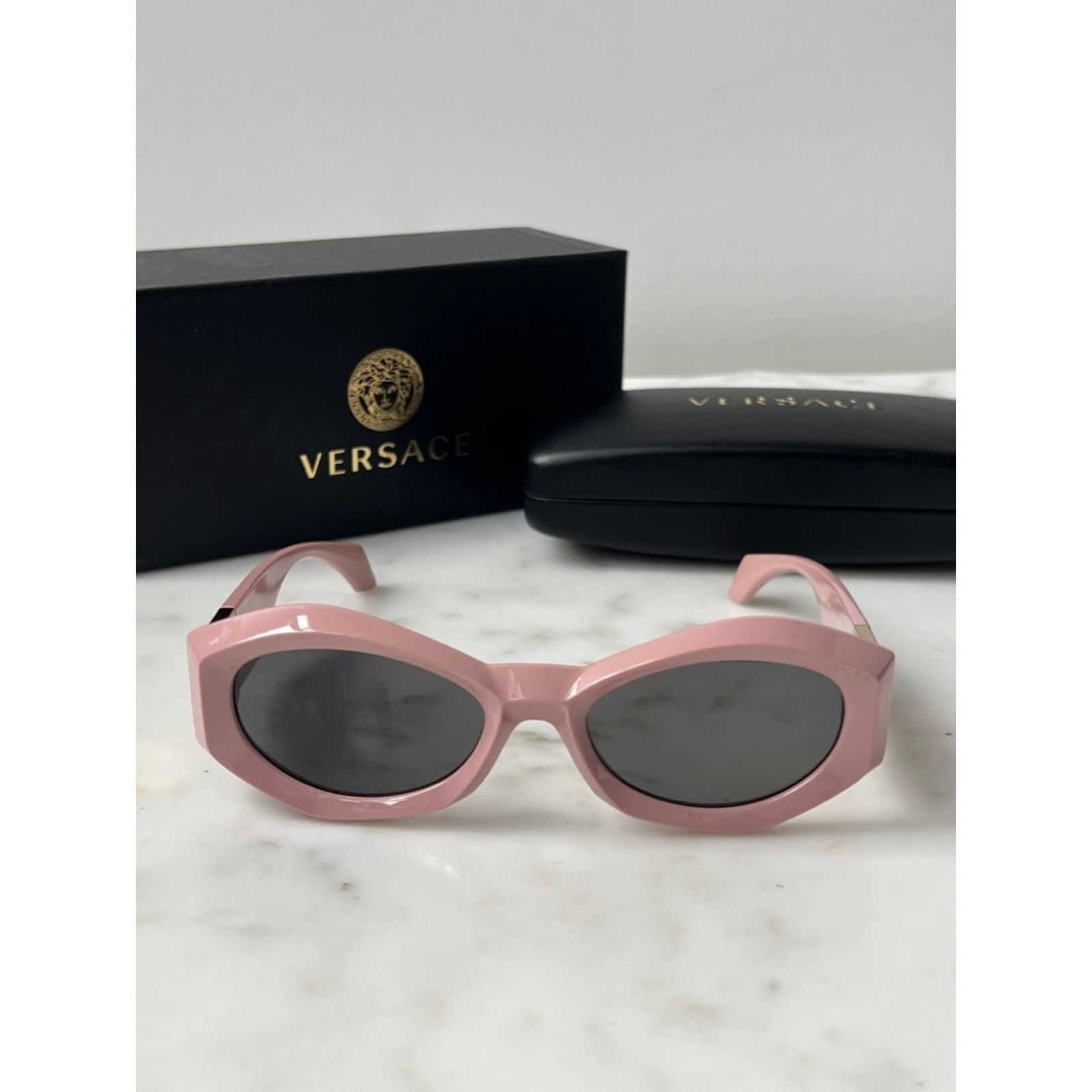 Versace NEW Versace VE4466-U Pink Cat Eye Sunglasses Size ONE SIZE - 6 Thumbnail