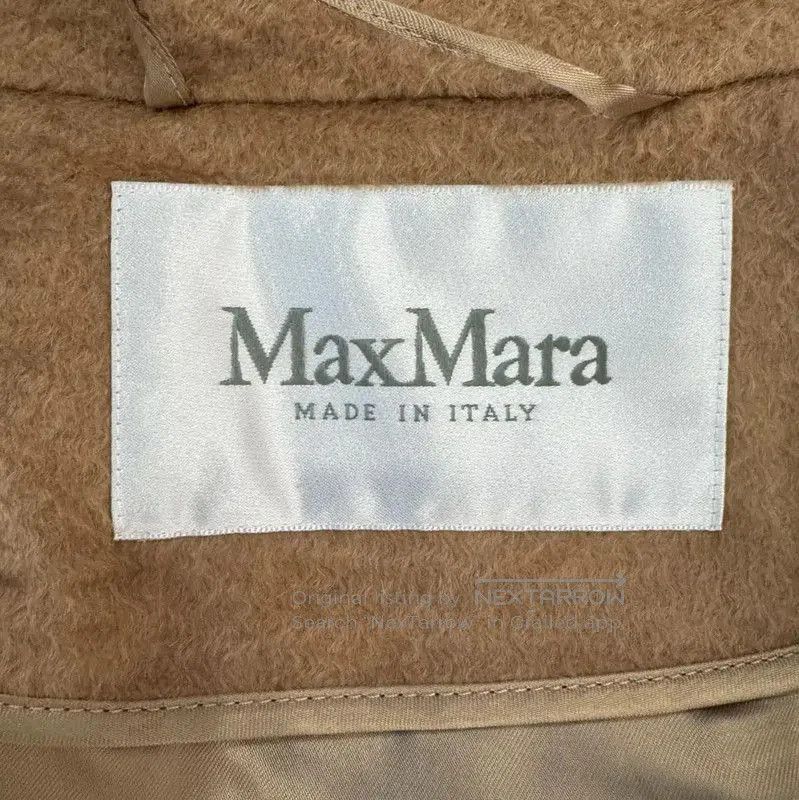 Max Mara MaxMara Camel Polyester Women's Coat . Size S / US 4 / IT 40 - 4 Thumbnail