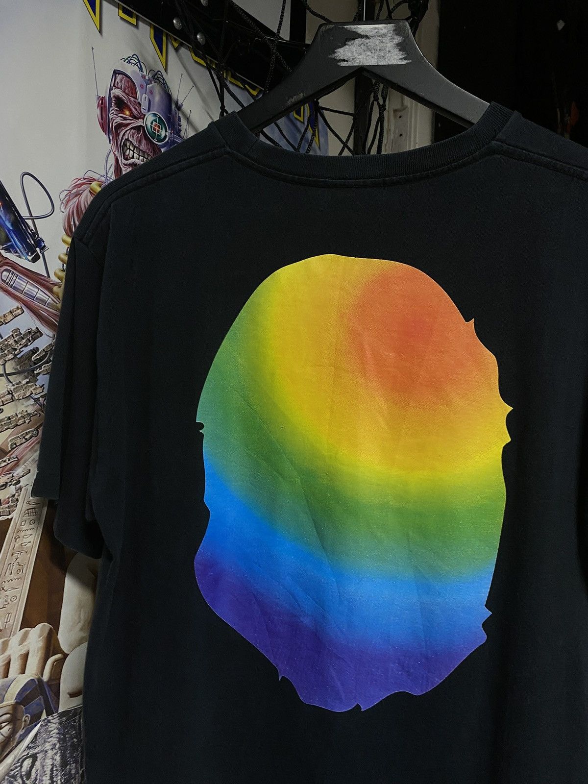 Bape A Bathing Ape Multi Camo Bape Head T-Shirt Size Fits Medium Size US M / EU 48-50 / 2 - 7 Thumbnail