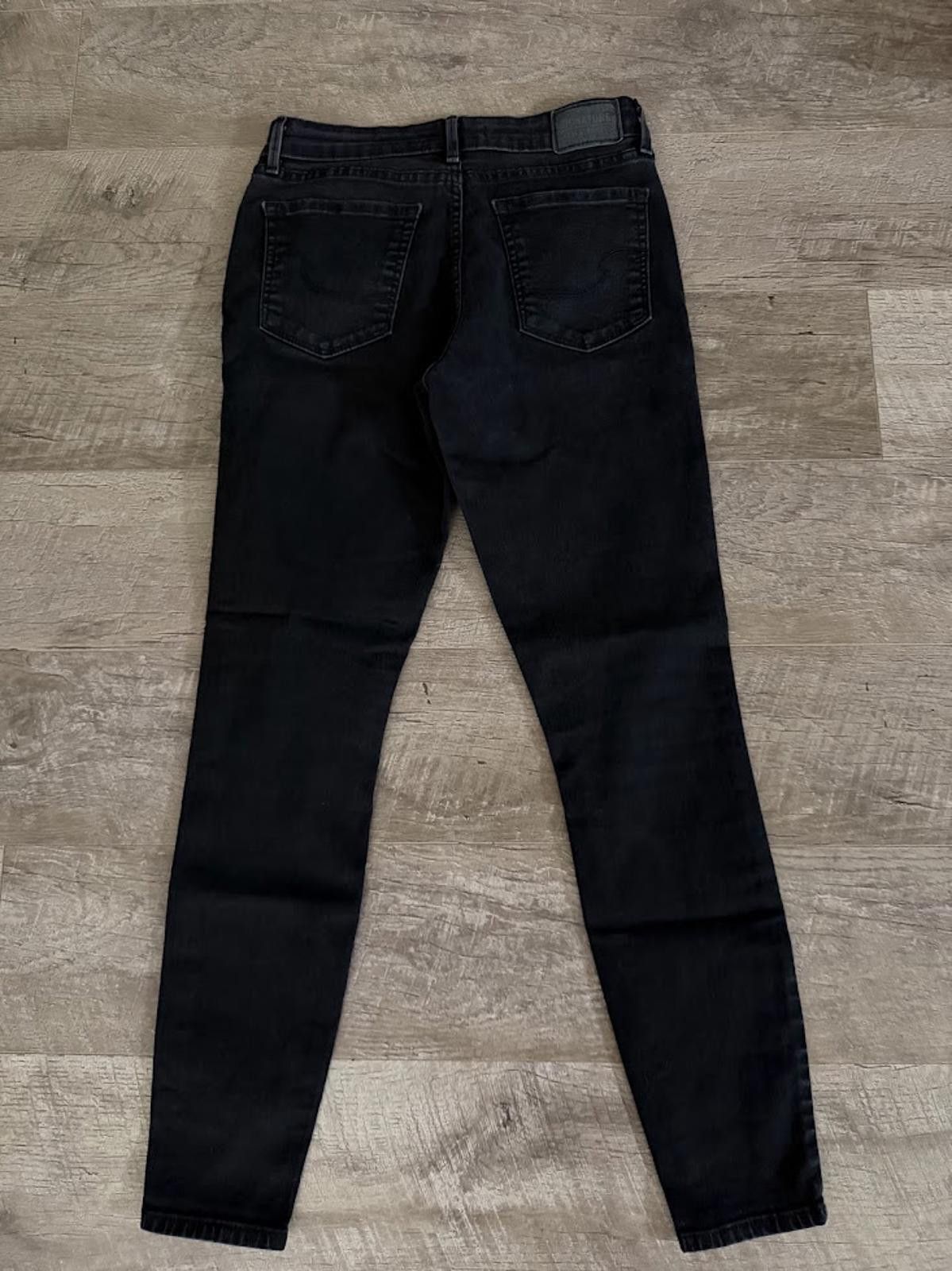 Other Levi Strauss Signature Women's Mid Rise Skinny Jeans Size 27" / US 4 / IT 40 - 6 Thumbnail