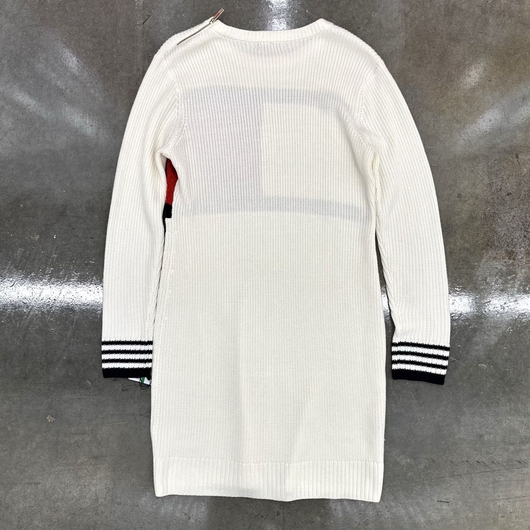 Tommy Hilfiger Tommy Hilfiger Women’s Colorblock Flag Sweater Dress Long Sleeve Large NWT Size L / US 10 / IT 46 - 2 Thumbnail