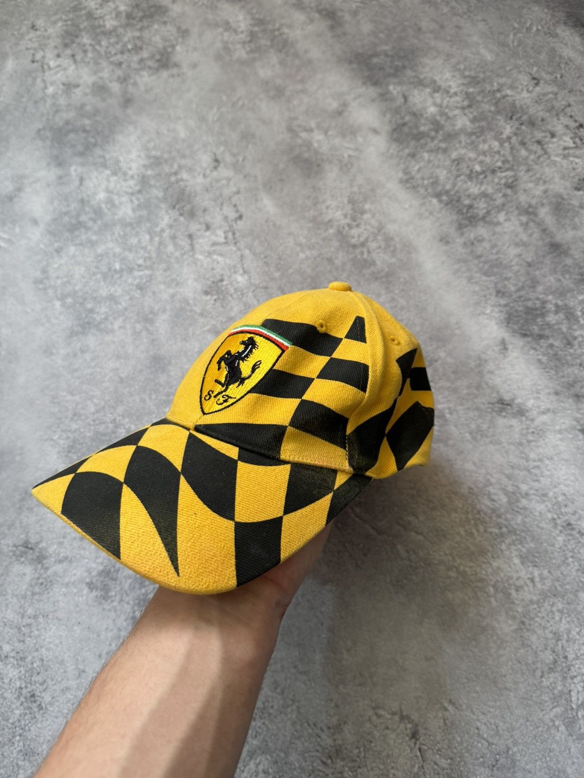 Ferrari Vintage Ferrari Racing Cap Hats y2k Size ONE SIZE - 1 Thumbnail
