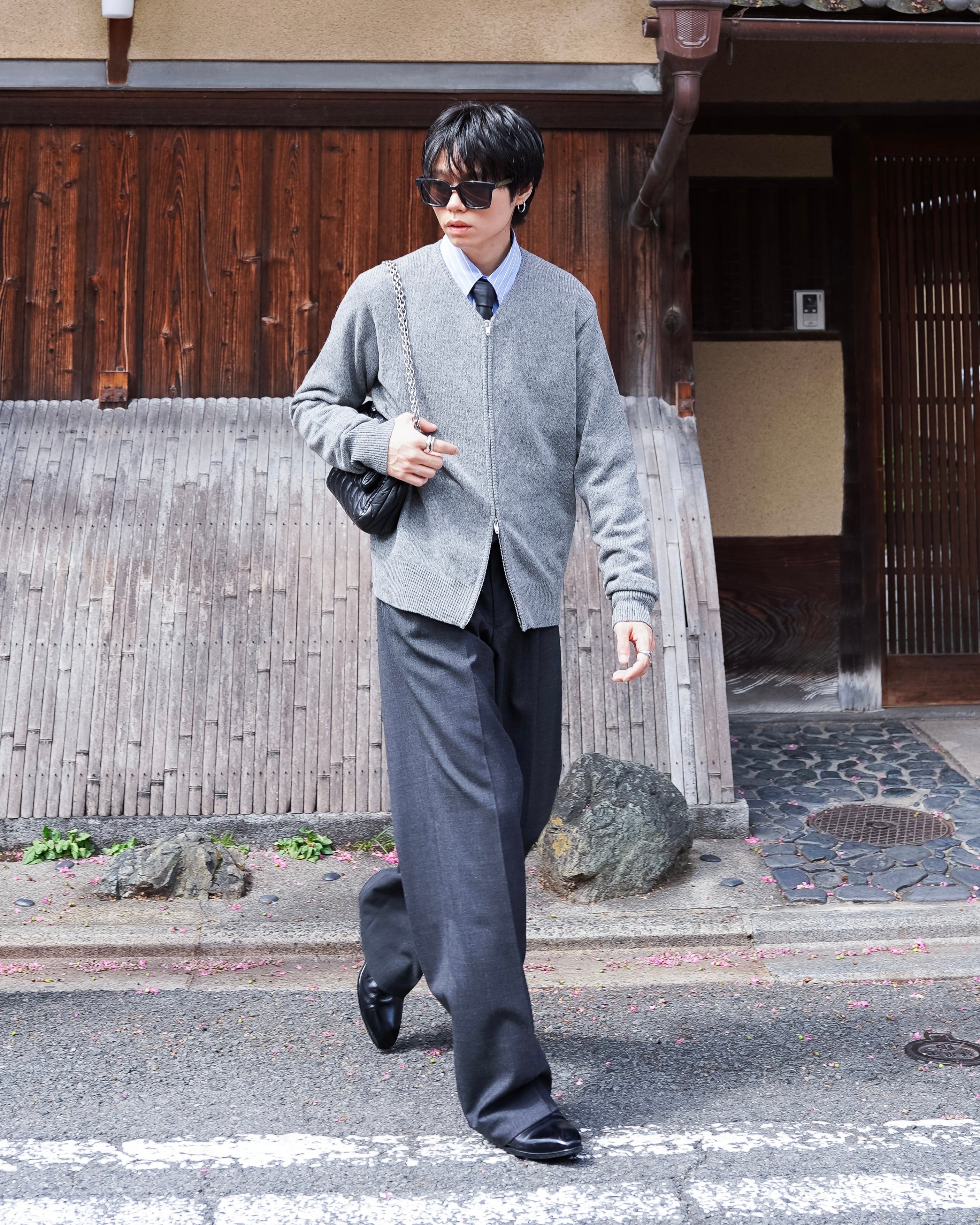 Our Legacy Our Legacy Gray Mohair Cardigan IT52/XL | Grailed