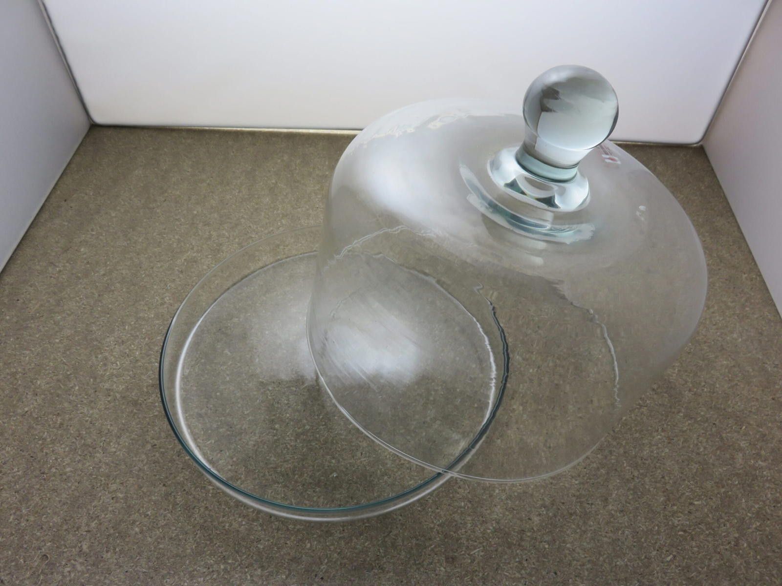 The Unbranded Brand Dessert Serving Dish Desert Cloche cake Dome Display 7" Size ONE SIZE - 5 Thumbnail