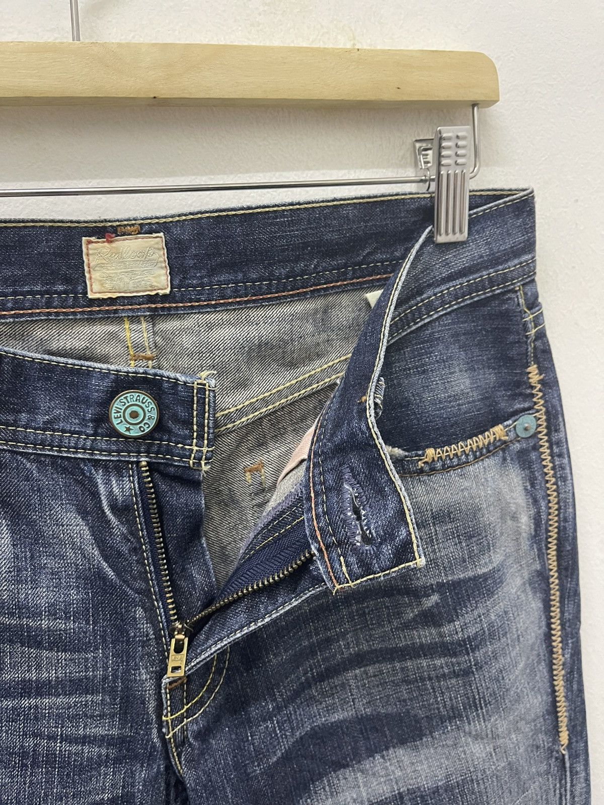 Levi's Vintage Clothing Rare Vintagr LEVIS Redloop Flare Bootcut Japan LVC Size US 28 / EU 44 - 7 Thumbnail