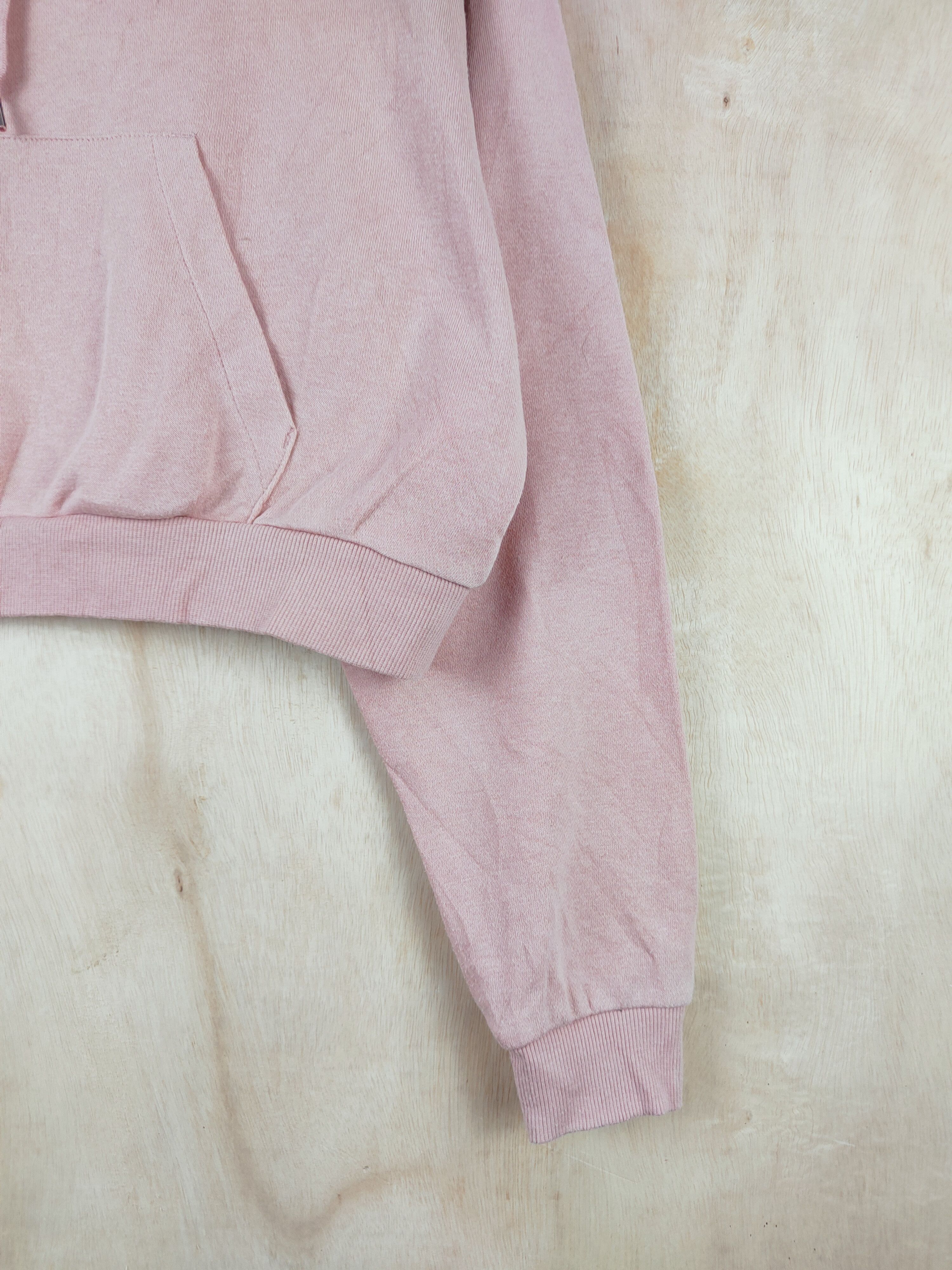 Divided × Vintage Vintage Divided Pink Hoodie Crop Tops Size S / US 4 / IT 40 - 6 Thumbnail
