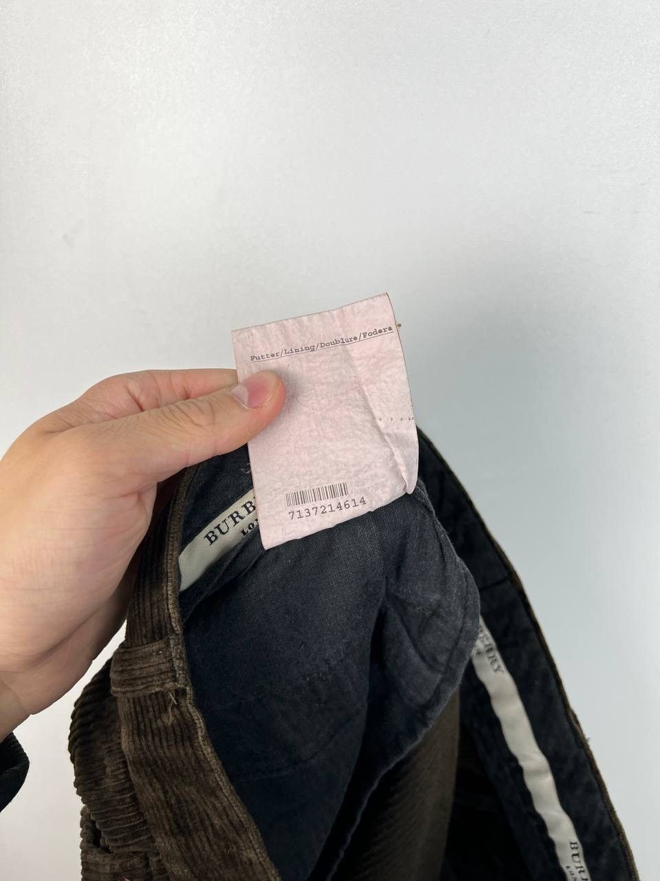 Burberry Burberry London luxury velvet classic pants size 35 Size US 35 - 4 Thumbnail