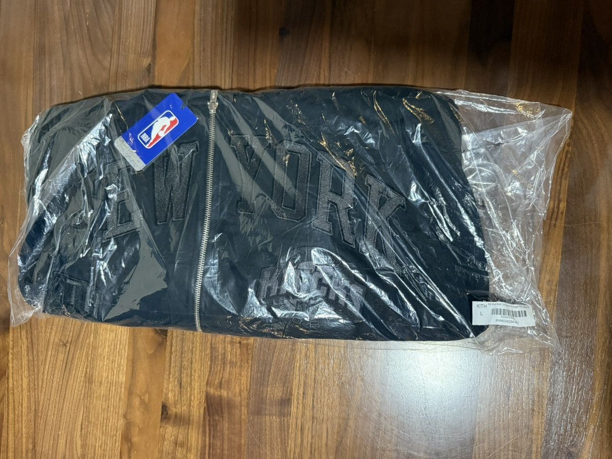 Kith Kith NY Knicks Mash Up Cropped Braxton Vintage black Hoodie Size US L / EU 52-54 / 3 - 10 Thumbnail