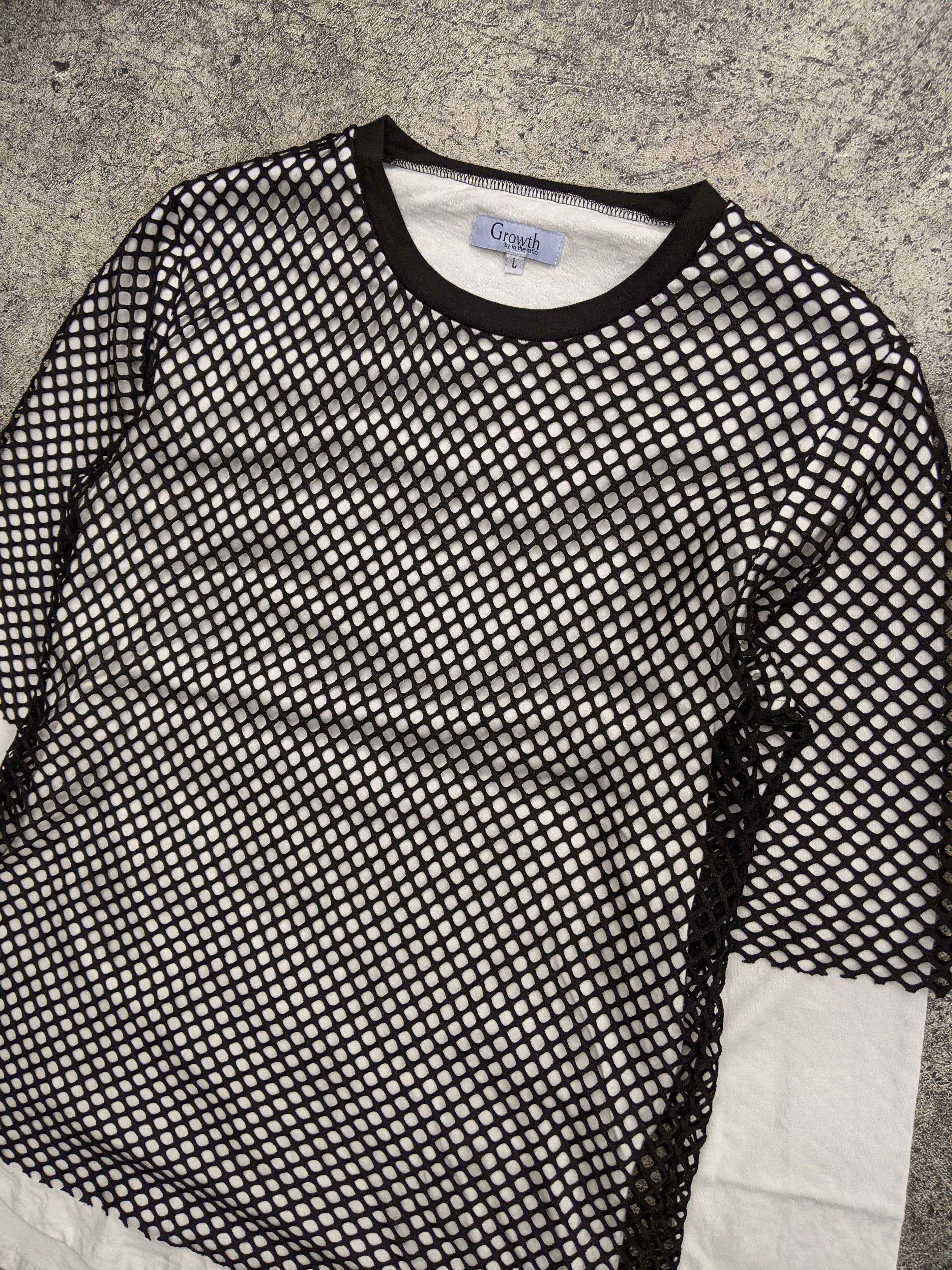 In The Attic Growth In The Attic Japanese Fishnet Mesh Double Layer Size US L / EU 52-54 / 3 - 4 Thumbnail