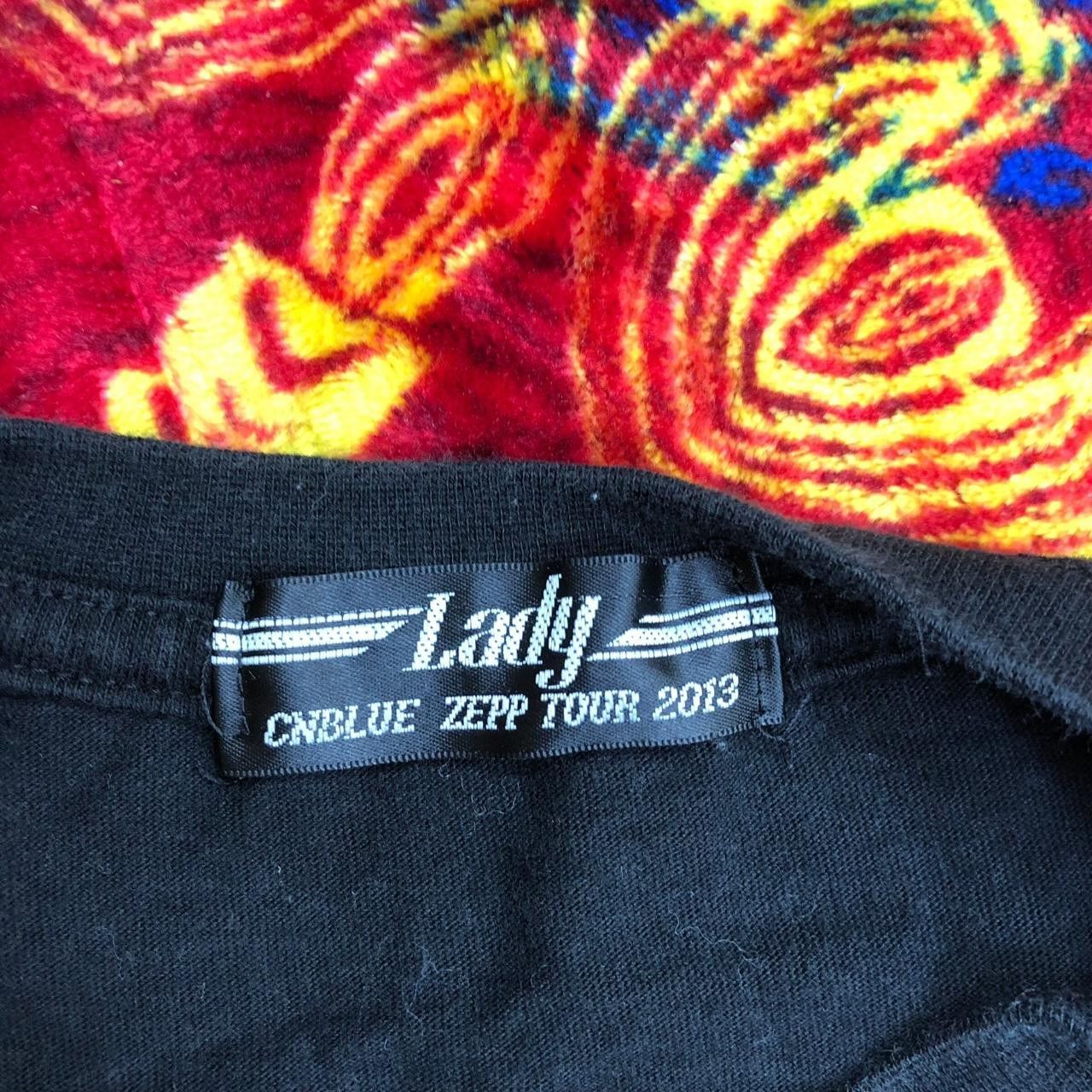 Band Tees CNBLUE Jung Hyong Hwa Lady ZEPP 2013 Tour Tee Shirt Album Size M / US 6-8 / IT 42-44 - 5 Thumbnail