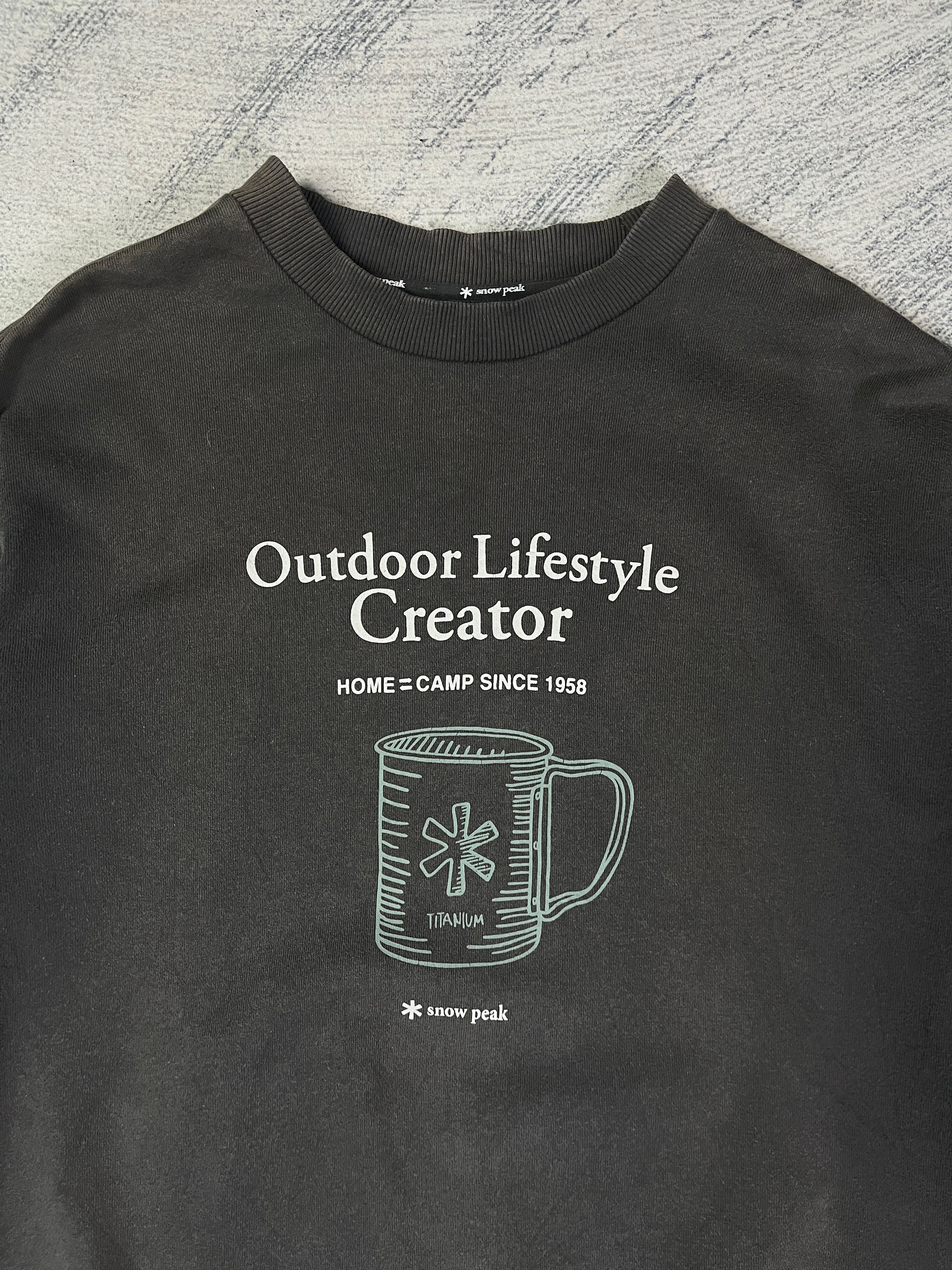 Snow Peak Snow Peak Outdoor Lifestyle Sweatshirt Size US S / EU 44-46 / 1 - 3 Thumbnail