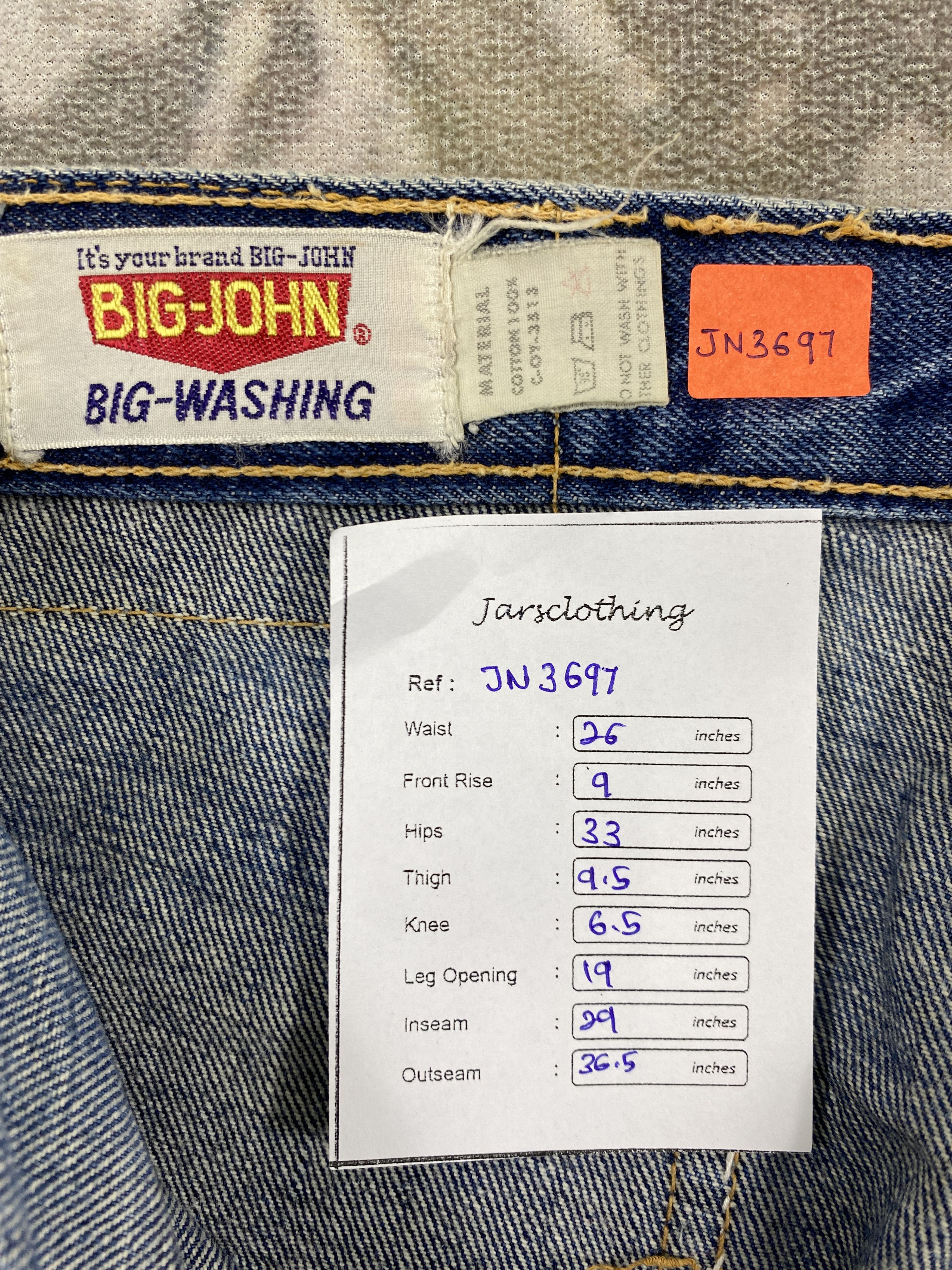 Kapital Vintage Big John Flare kapital style 26x29 Denim- JN3697 Size US 26 / EU 42 - 8 Thumbnail
