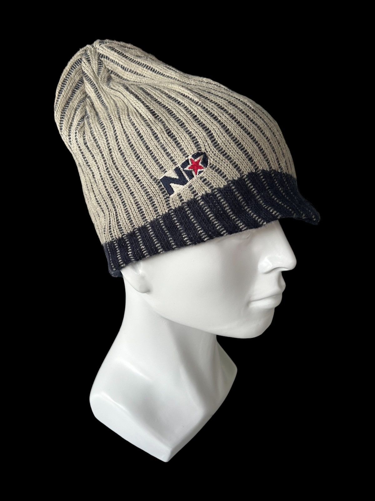 Japanese Brand × Naked & Famous Naked Made in Japan Beanie Hats🎌☠️ Size ONE SIZE - 2 Thumbnail
