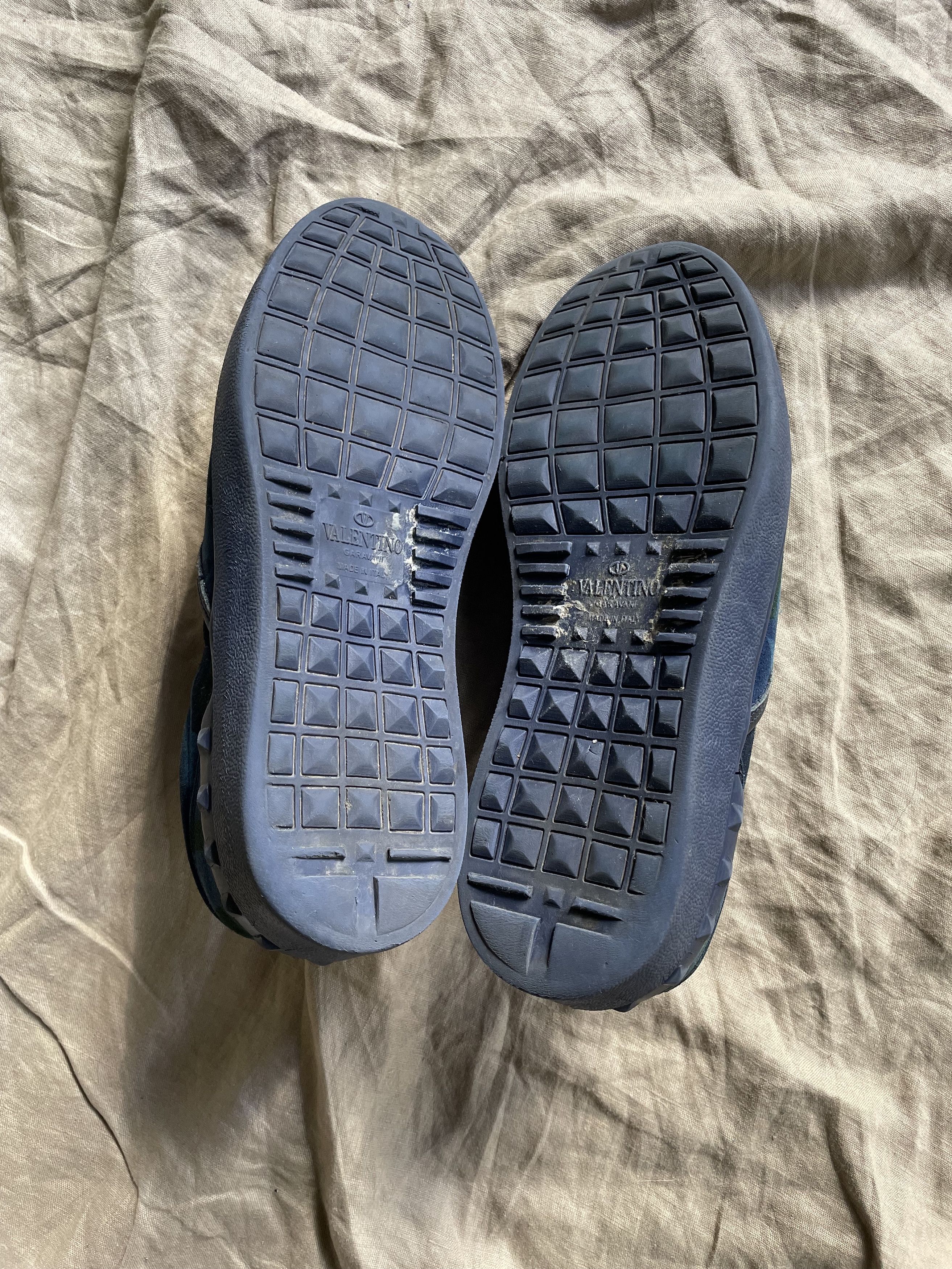 Valentino Valentino Rockstud Camo Slip On Sneakers 7828AC Size US 7 / EU 40 - 9 Thumbnail