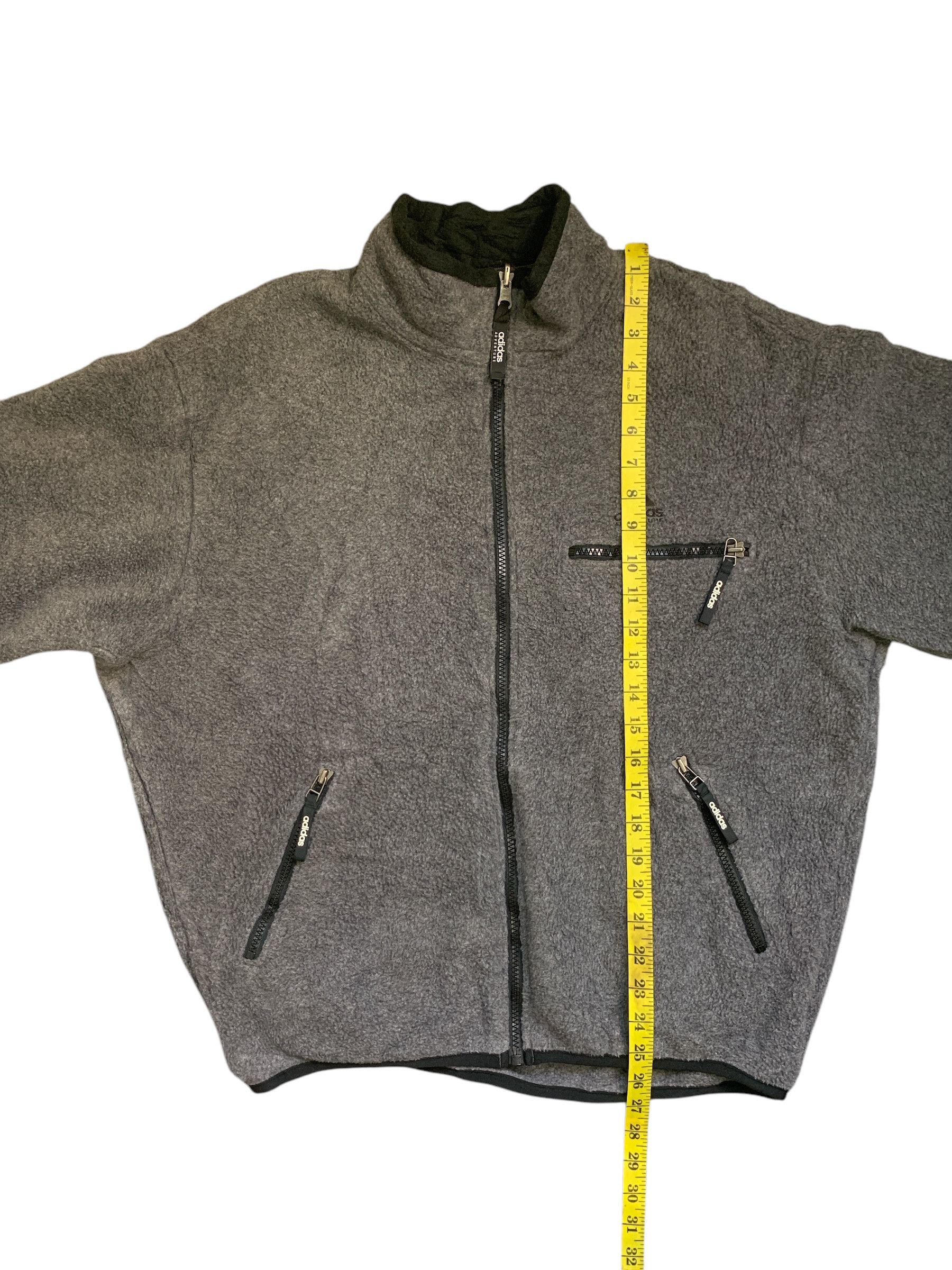 Adidas × Vintage Rare Design Vintage Adidas Adventure Zipper Fleece Jackets Size XL / US 12-14 / IT 48-50 - 11 Thumbnail