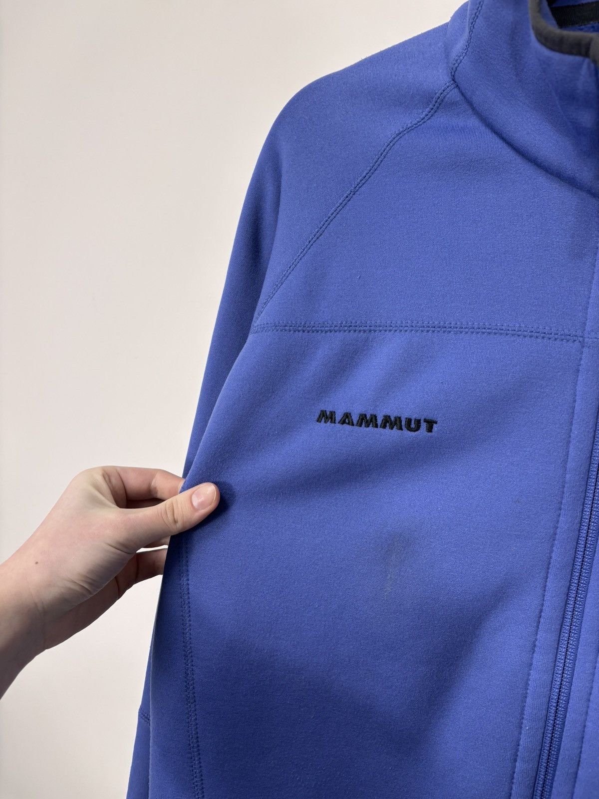 Mammut Mammut Men’s Blue Polartec Full Zip Fleece Jacket Size US XL / EU 56 / 4 - 5 Thumbnail
