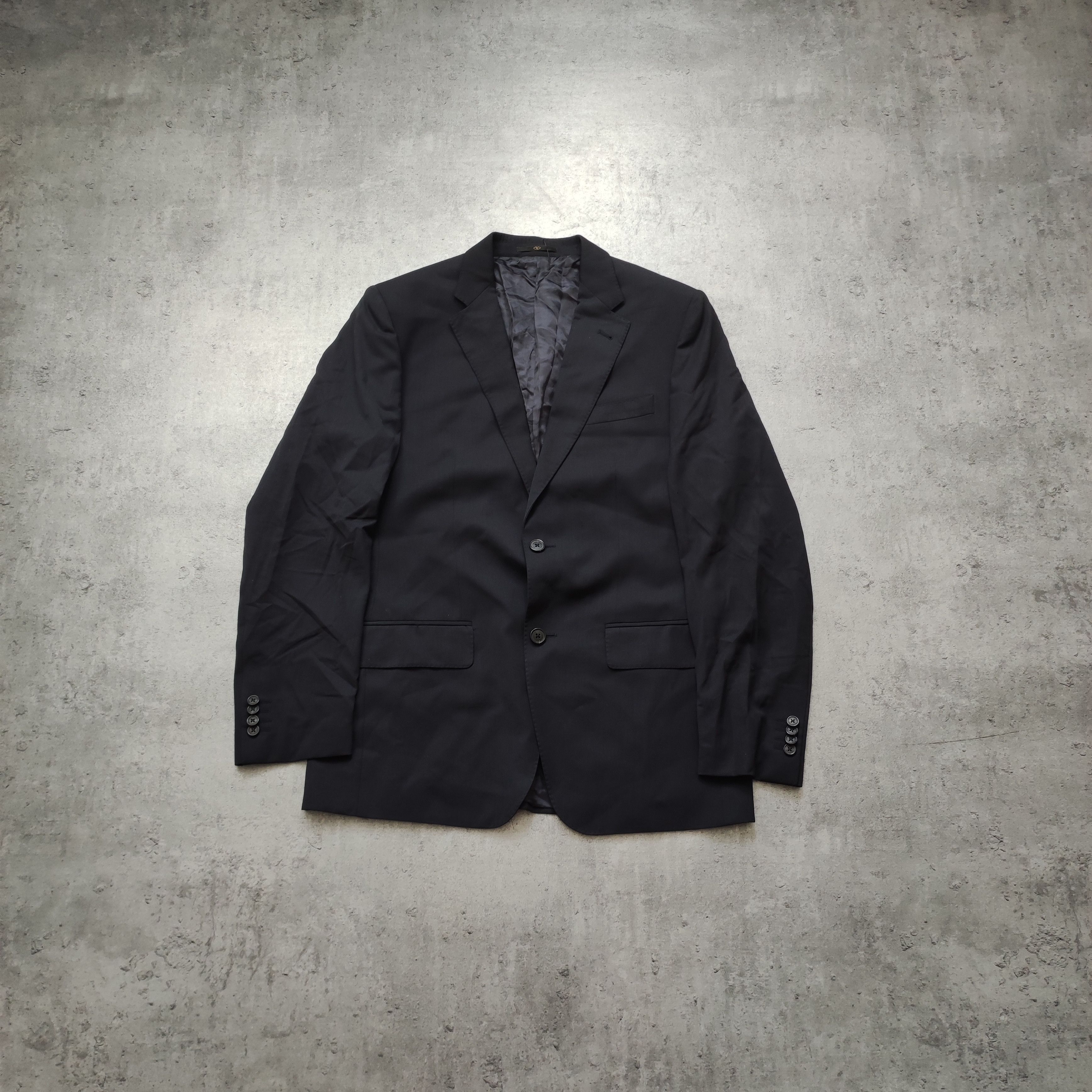 Valentino Valentino Garavani Roma Premium Navy Classic Blazer Size 52R - 1 Thumbnail