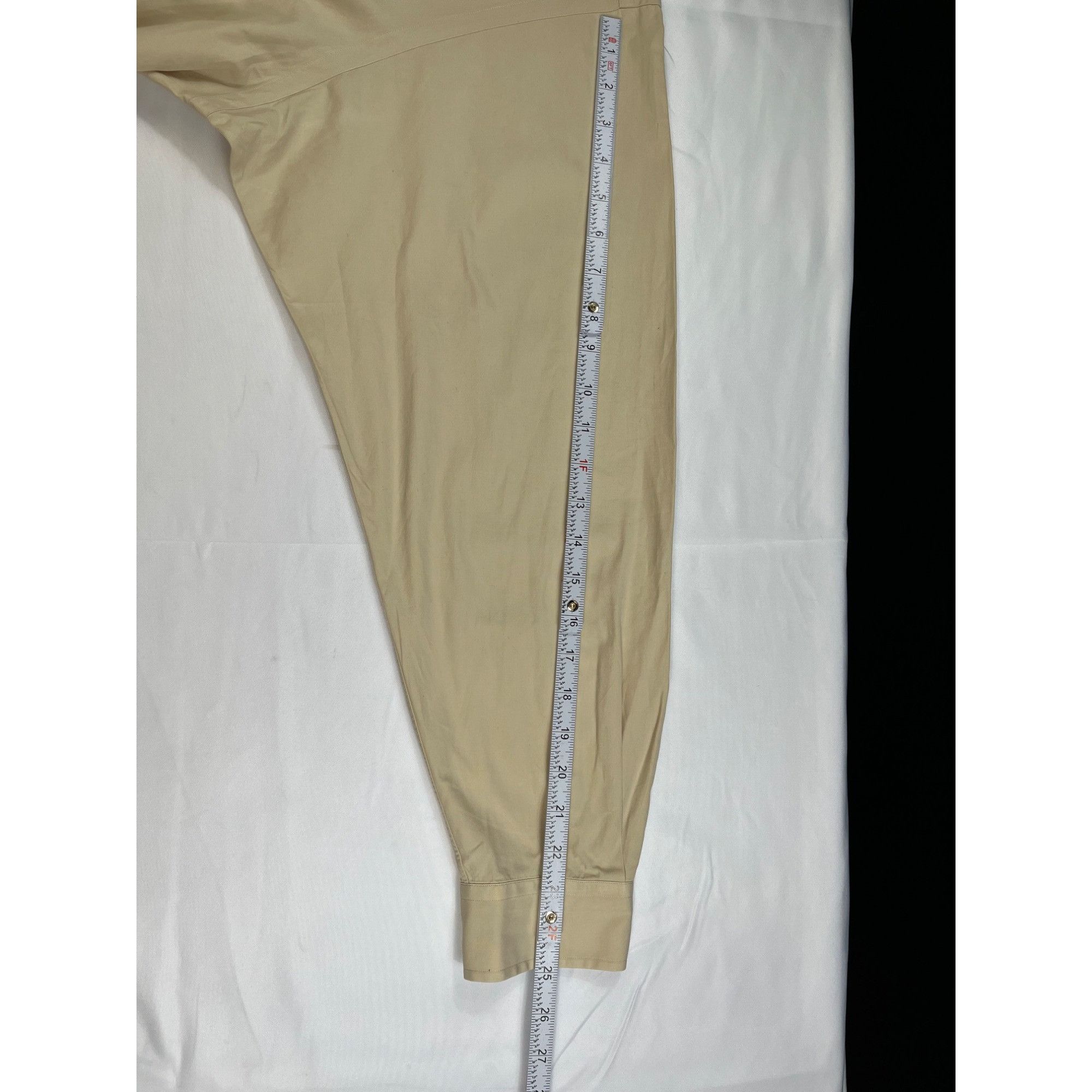 Ralph Lauren Ralph Lauren Mens Beige Dress Shirt SKU 7543 Size XL Size US XL / EU 56 / 4 - 12 Thumbnail