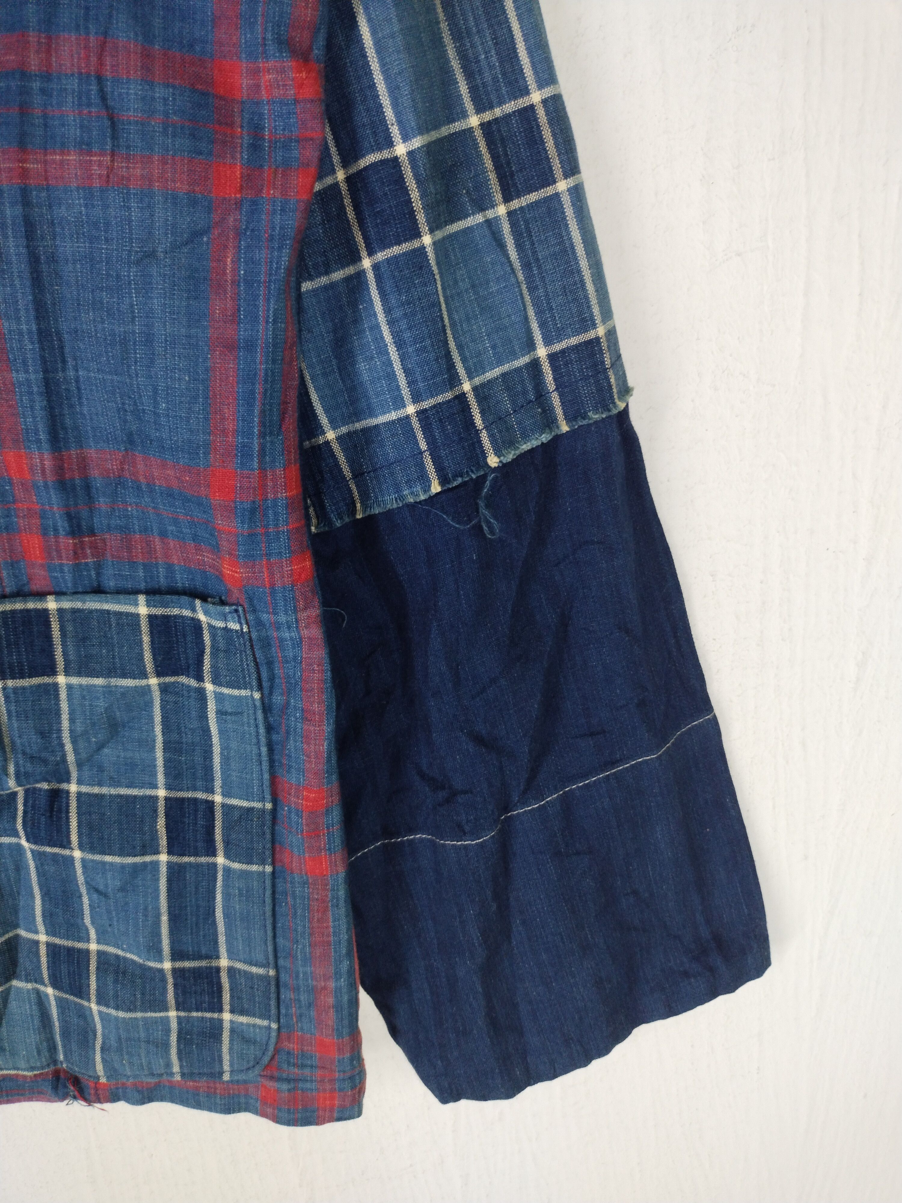 Blue Blue Japan Vintage Blue/Blue Patchwork Jacket Size US M / EU 48-50 / 2 - 7 Thumbnail