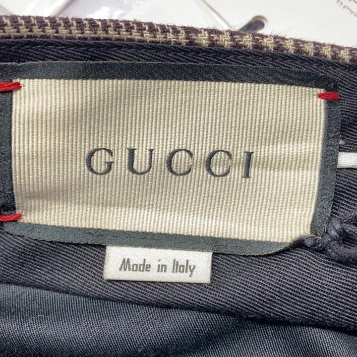 Gucci Gucci Checked Slim Fit Casual Pants-2507 Size US 44 / EU 60 - 2 Thumbnail