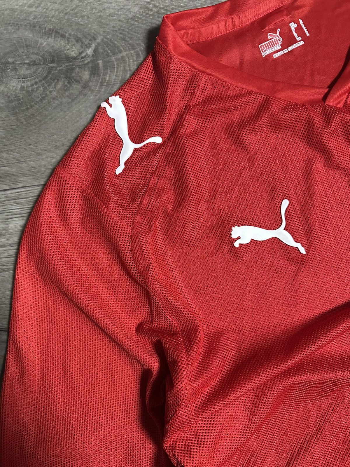 Puma 🫧 PUMA AUSTRIA TEAM JERSEY HOME ss2008/2010 RED TRIKOT Size US L / EU 52-54 / 3 - 4 Thumbnail