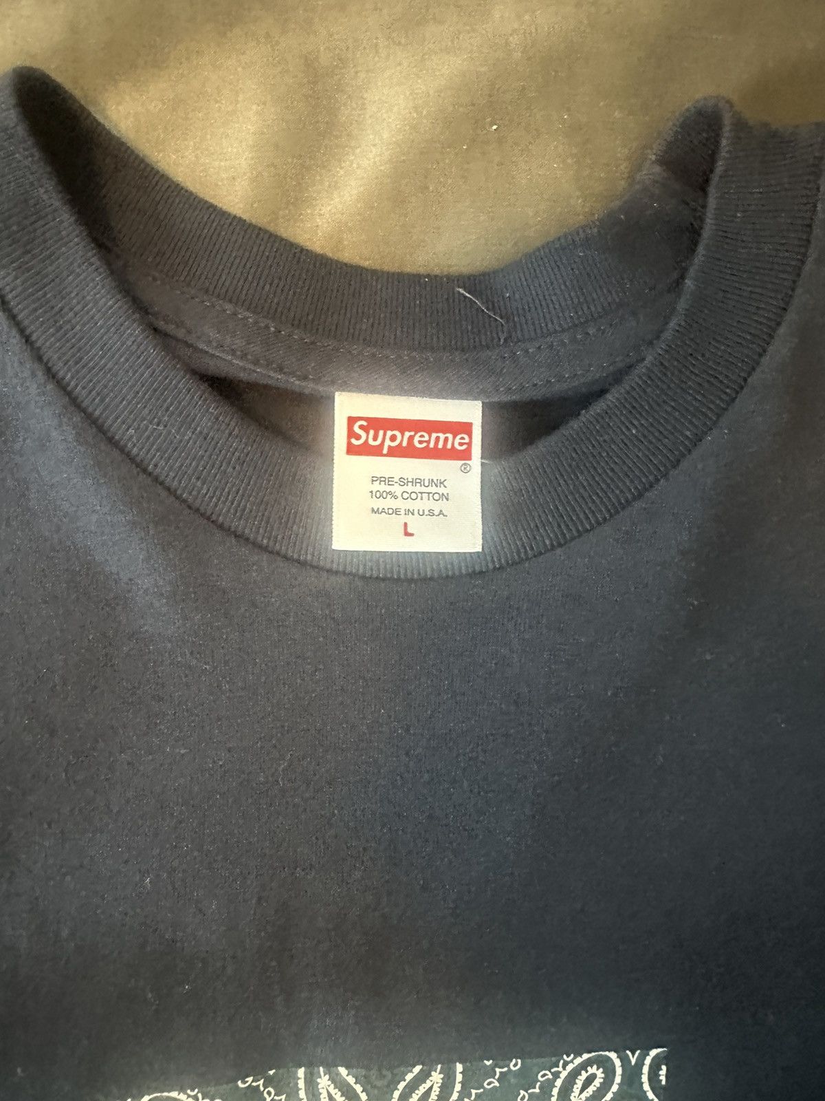 Supreme Supreme Paisley Box Logo Shirt Size US L / EU 52-54 / 3 - 3 Thumbnail