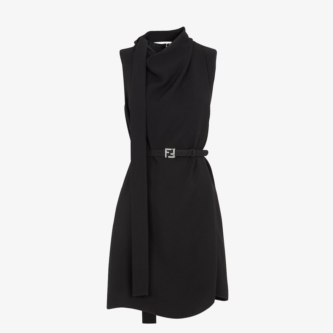 Fendi o1s1wg110326 Dress in Black Size XL / US 12-14 / IT 48-50 - 1 Thumbnail