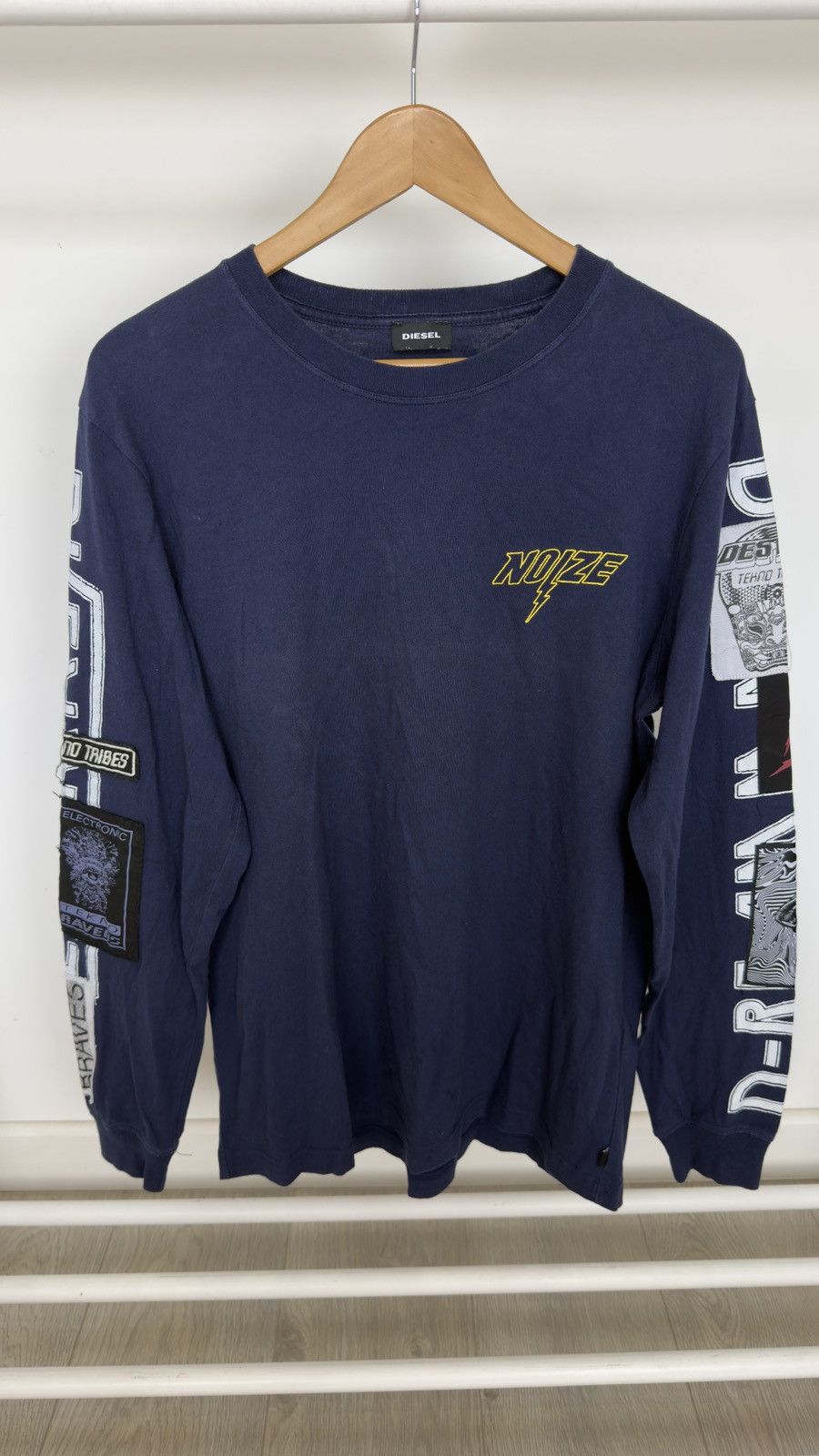 Diesel Diesel Silence in Noise Long sleeve T shirt Size US M / EU 48-50 / 2 - 1 Thumbnail