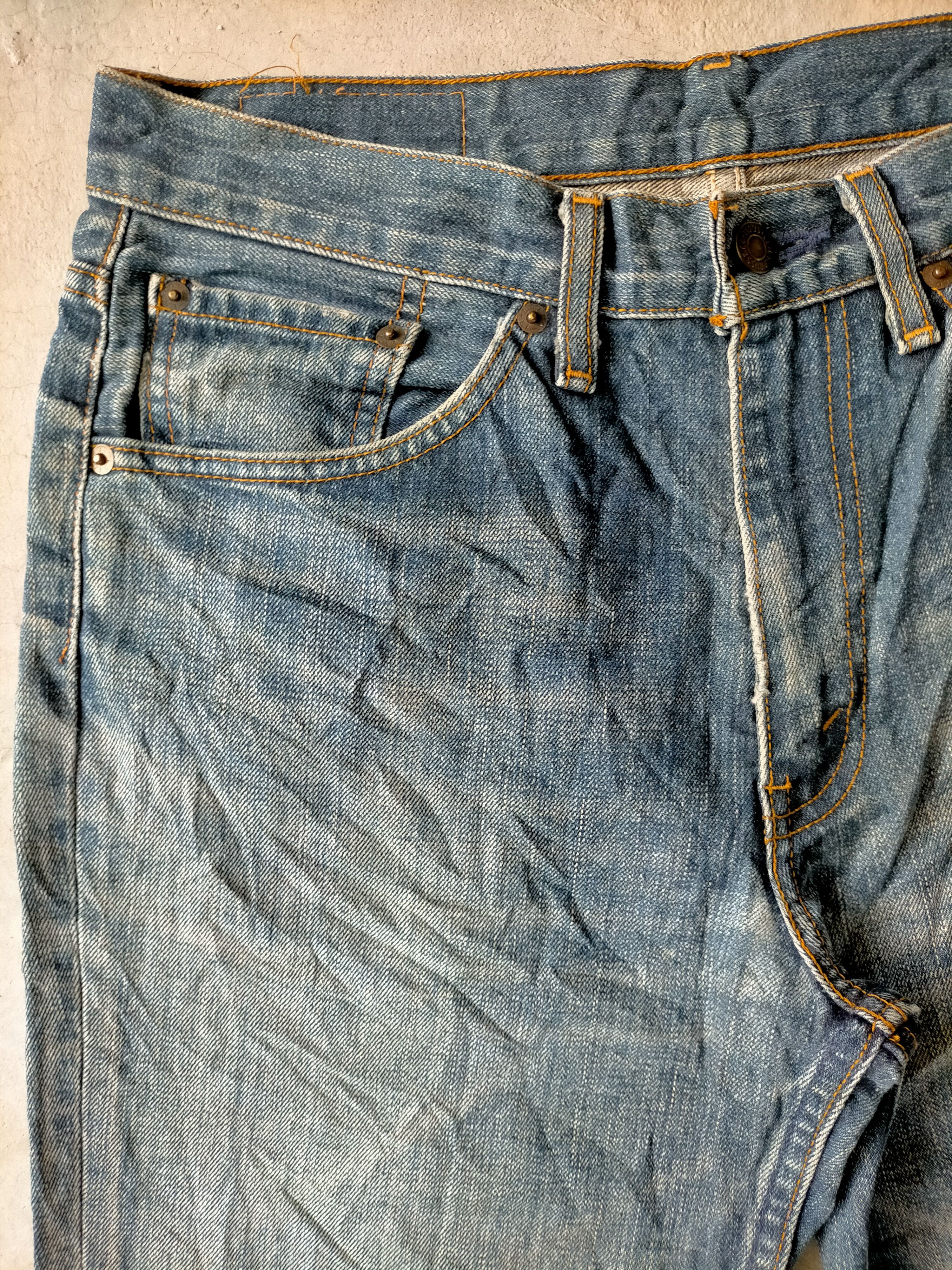 Levi's Japanese 🇯🇵 Flare Jeans Levis 517 Boot cut Denim Size US 32 / EU 48 - 4 Thumbnail