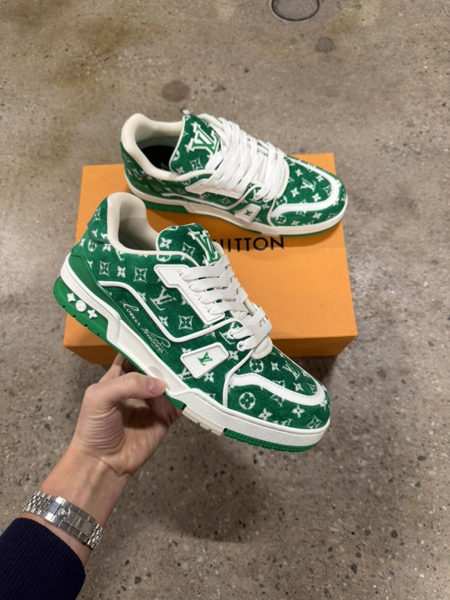 Louis Vuitton Louis Vuitton Monogram Trainer Sneaker NEW 1400$ Size US 8 / EU 41 - 1 Thumbnail