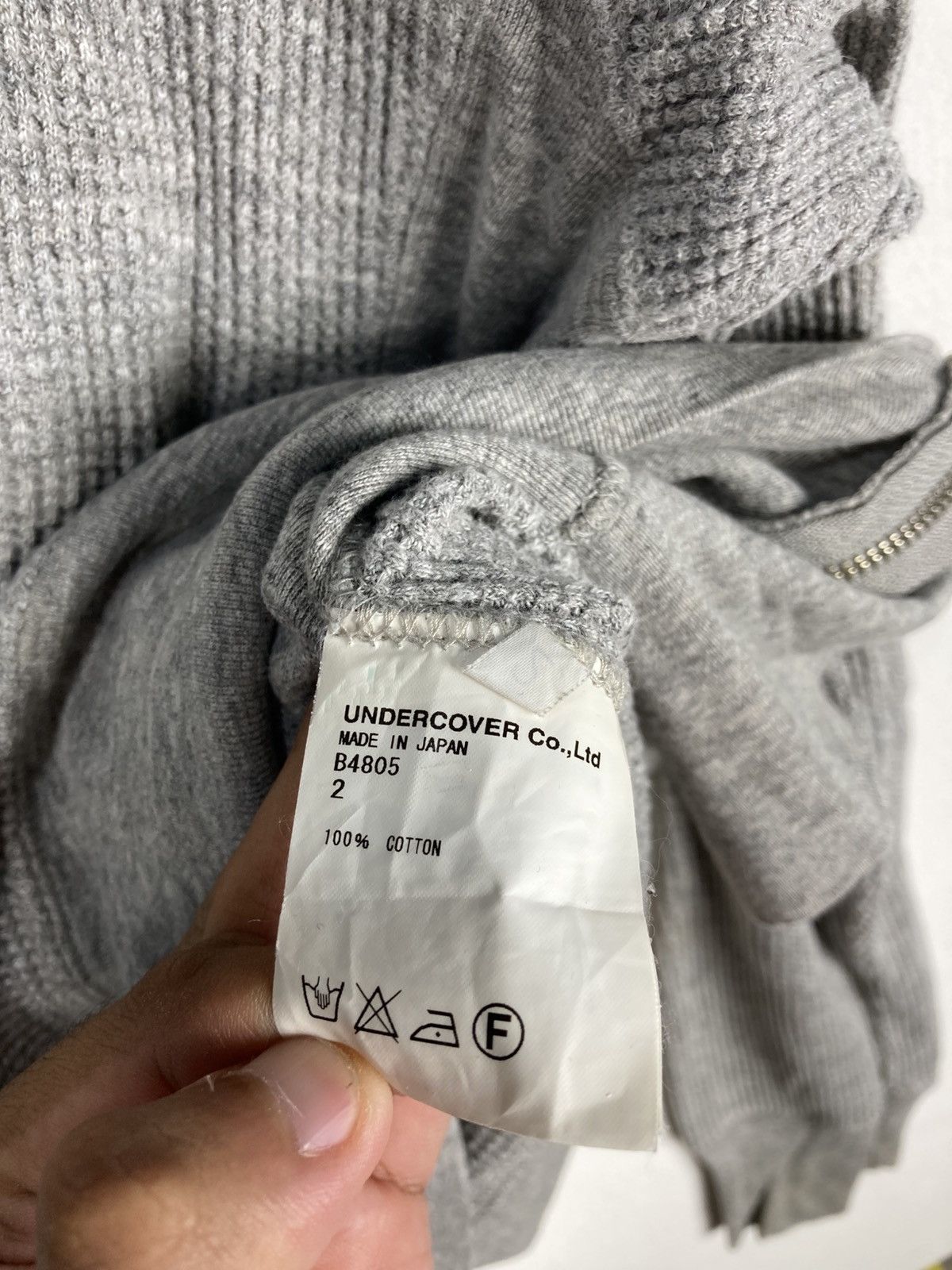 Undercover Undercoverism Jun Takahashi Japan Zipper Scab Sweatshirt Size US M / EU 48-50 / 2 - 5 Thumbnail