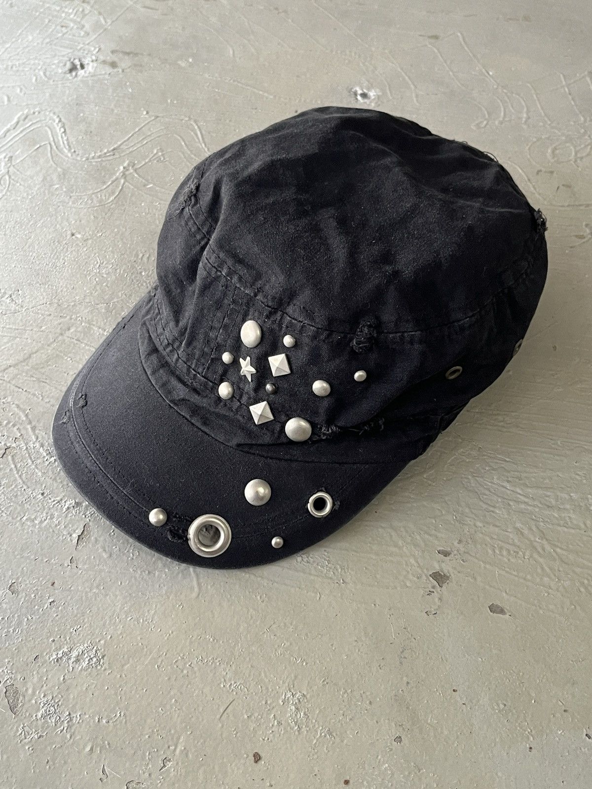 If Six Was Nine Distressed Studded Gothic Punk Vkei Cadet Patrol Undercover Size ONE SIZE - 1 Thumbnail