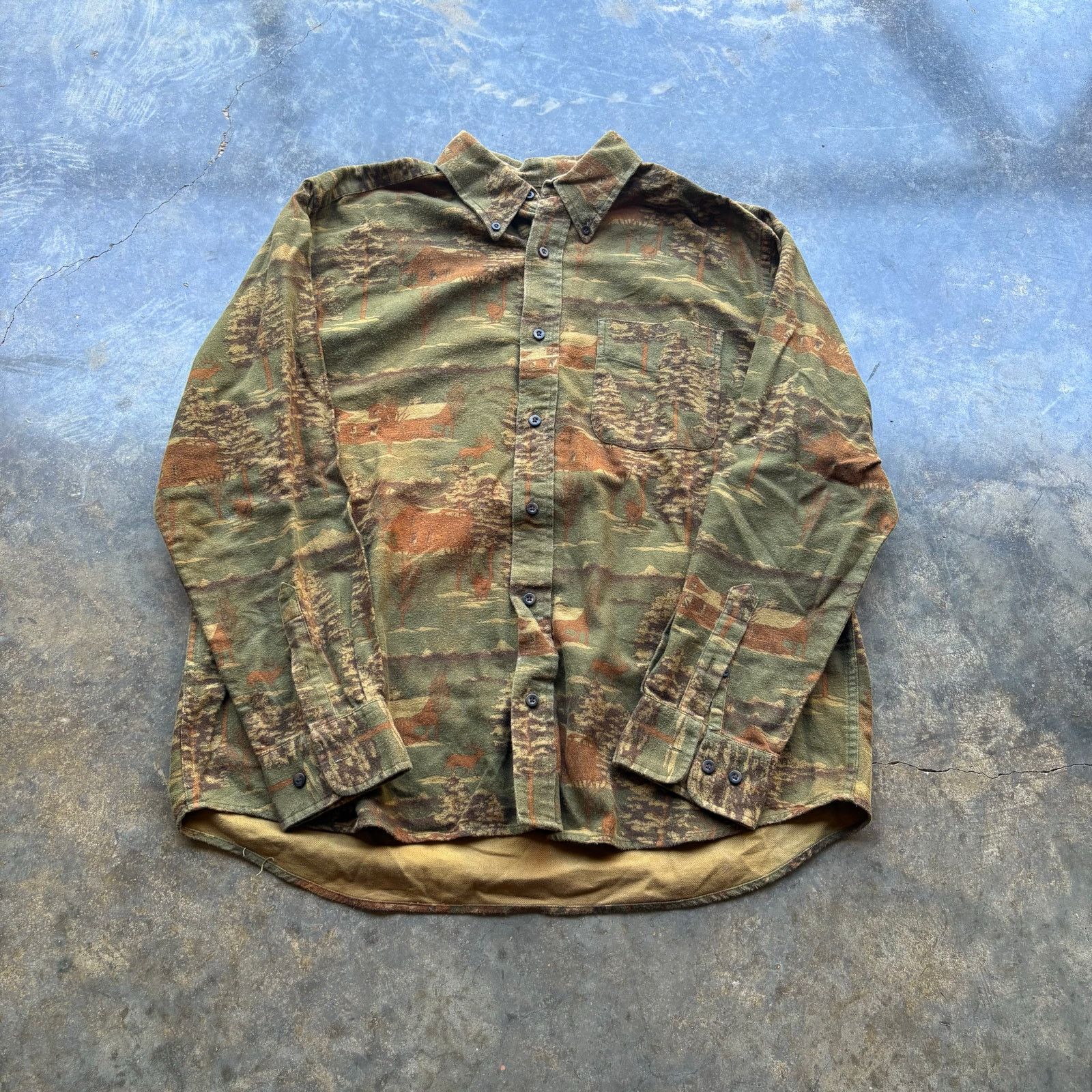 Eddie Bauer Vintage Eddie Bauer Cotton Button Up Shirt Size US XL / EU 56 / 4 - 1 Thumbnail