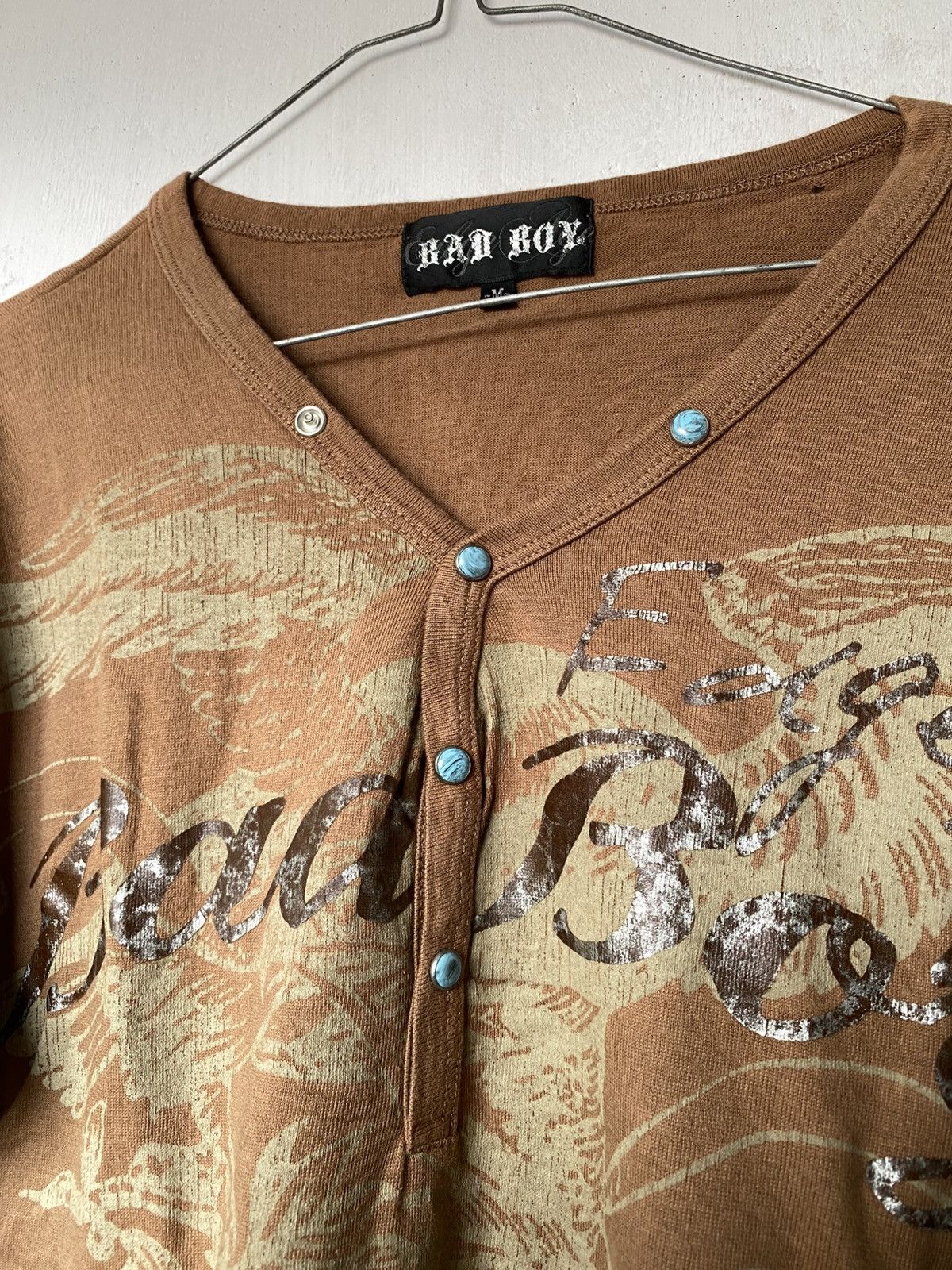 Beauty Beast × If Six Was Nine × Japanese Brand Bad Boy Poem Longsleeve Lgb Style Size US M / EU 48-50 / 2 - 4 Thumbnail