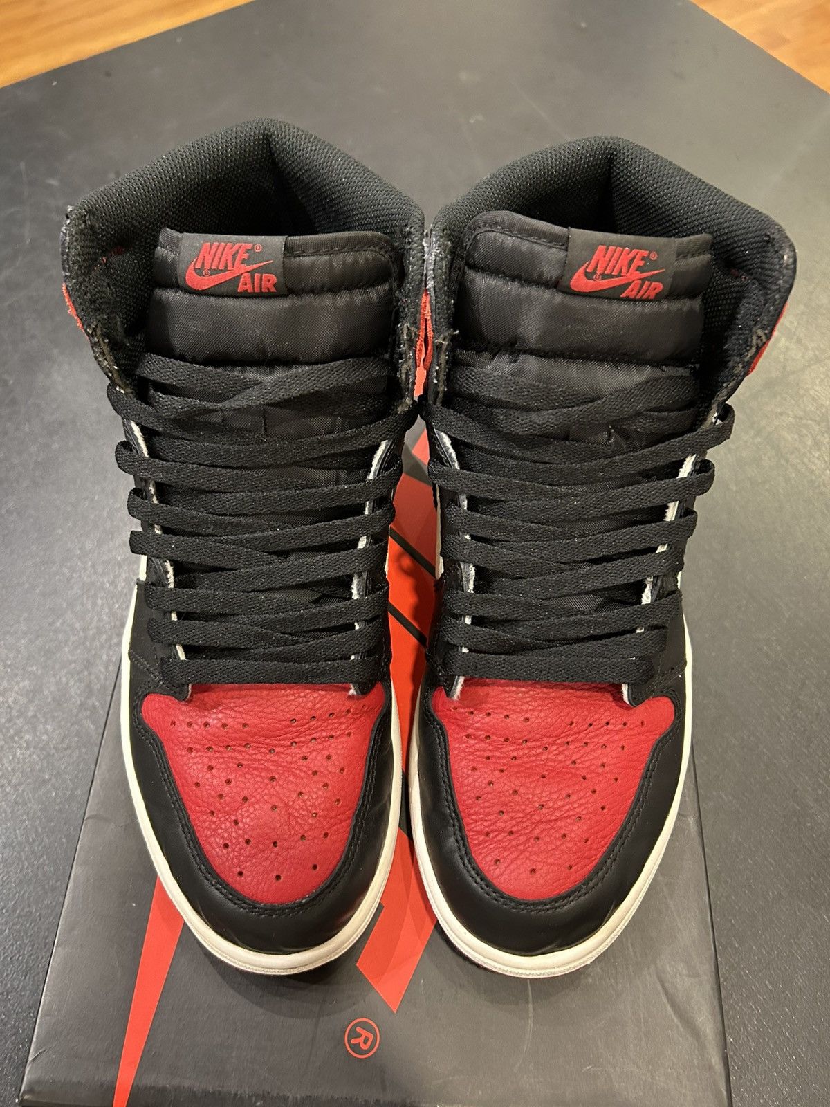 Jordan Brand Jordan 1 Retro ‘Bred Toe’ Size US 10.5 / EU 43-44 - 5 Thumbnail
