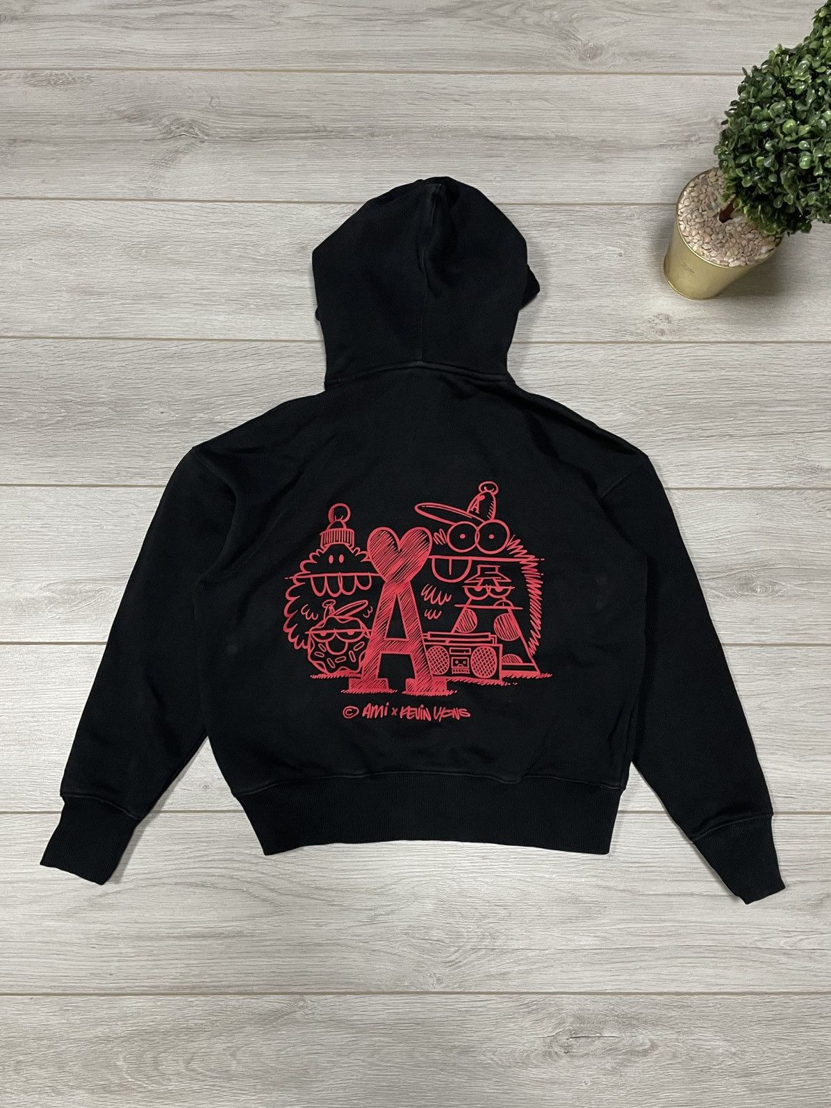 AMI AMI x Kevin Lyons heart big print hoodie Size US M / EU 48-50 / 2 - 1 Thumbnail