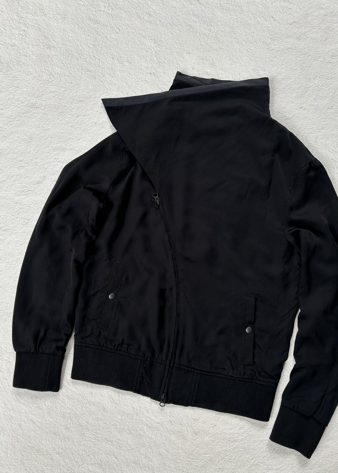 14th Addiction 2000s The Twelve Drape neck Asymmetric Jacket Size US M / EU 48-50 / 2 - 3 Thumbnail